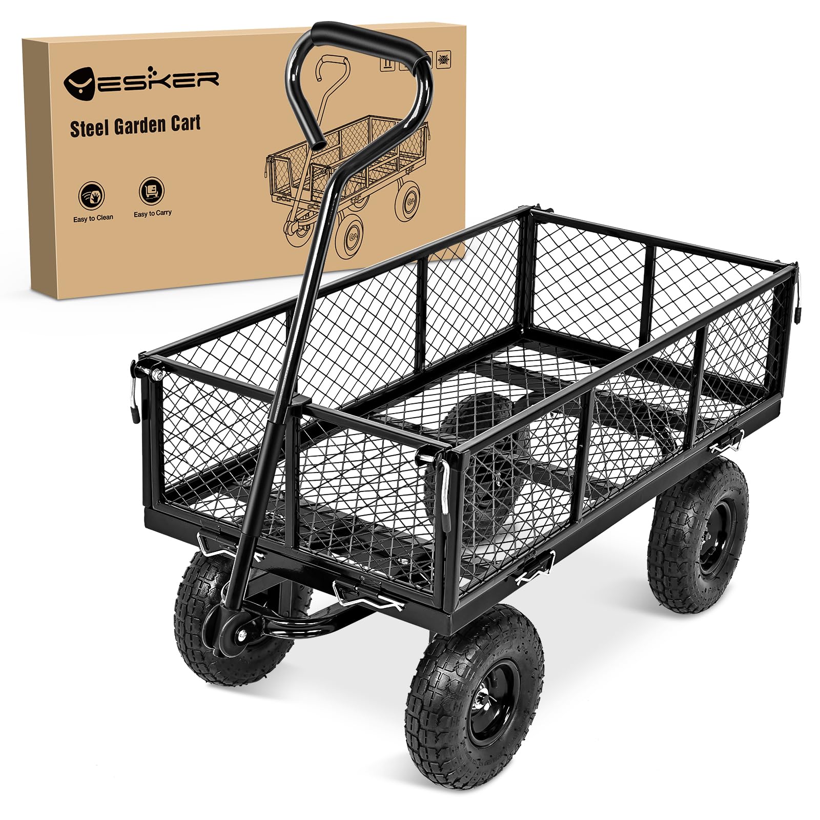 Steel Garden Carts