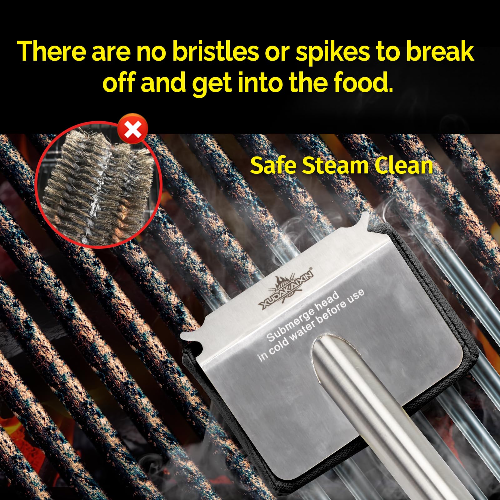 Bristle Free Grill Brush