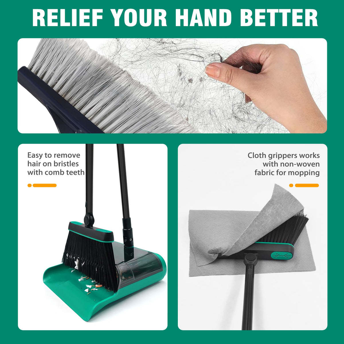 Broom and Dust Pan