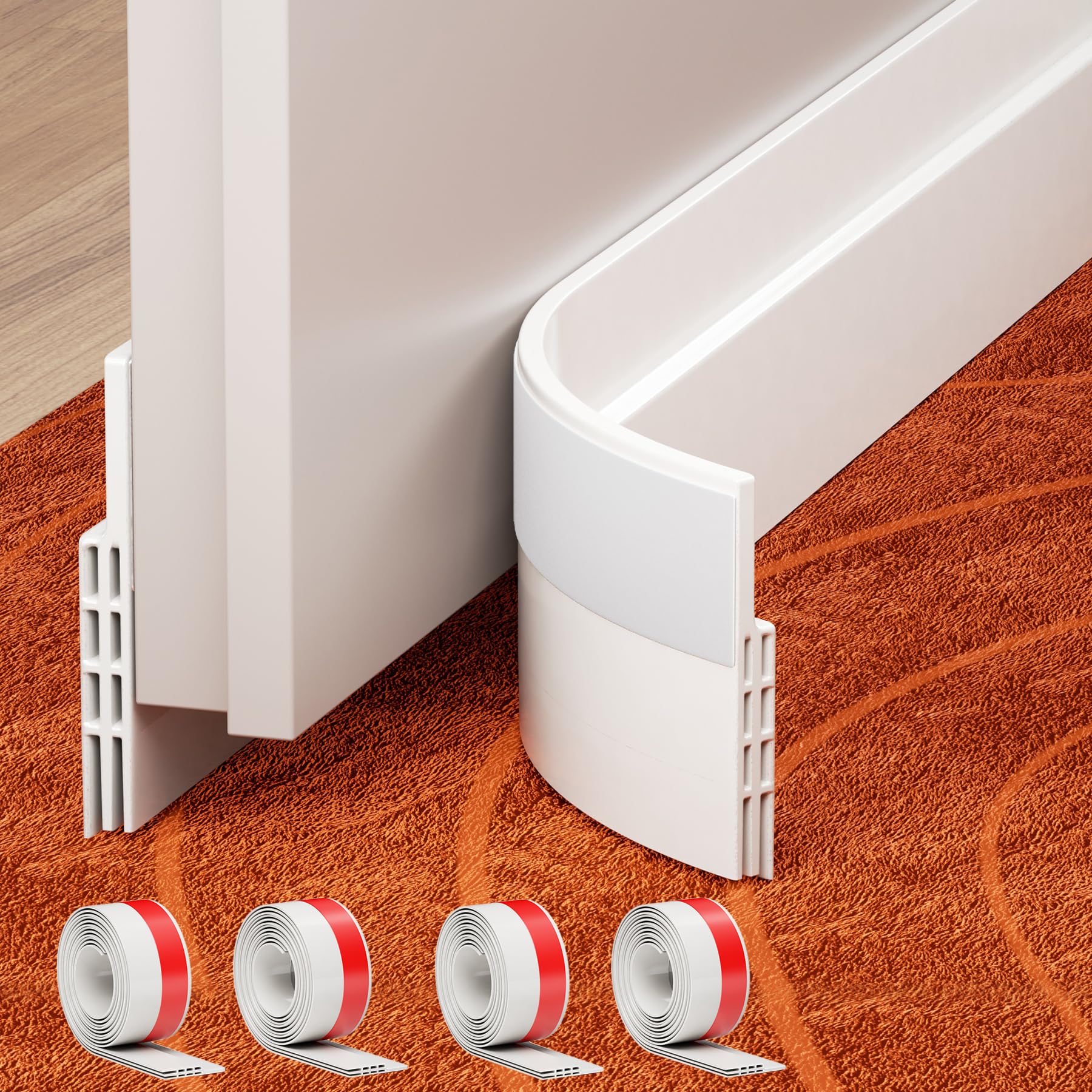 4 Pack Door Draft Stopper (4 Count)