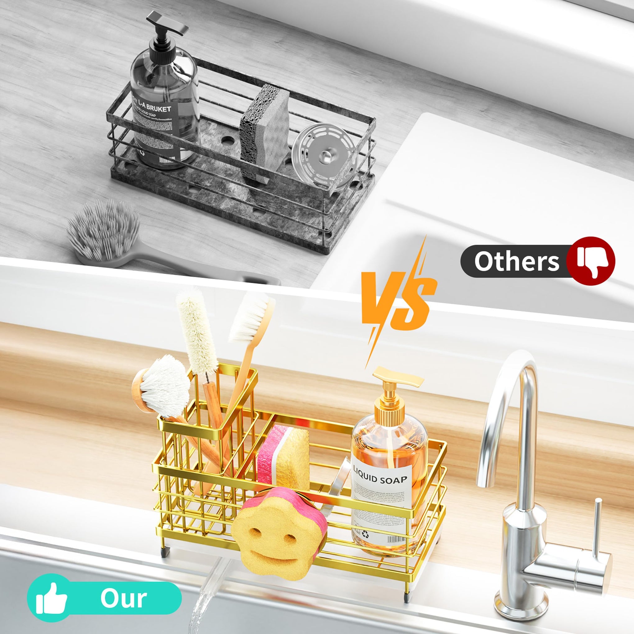 Sink Caddy Sponge Holder