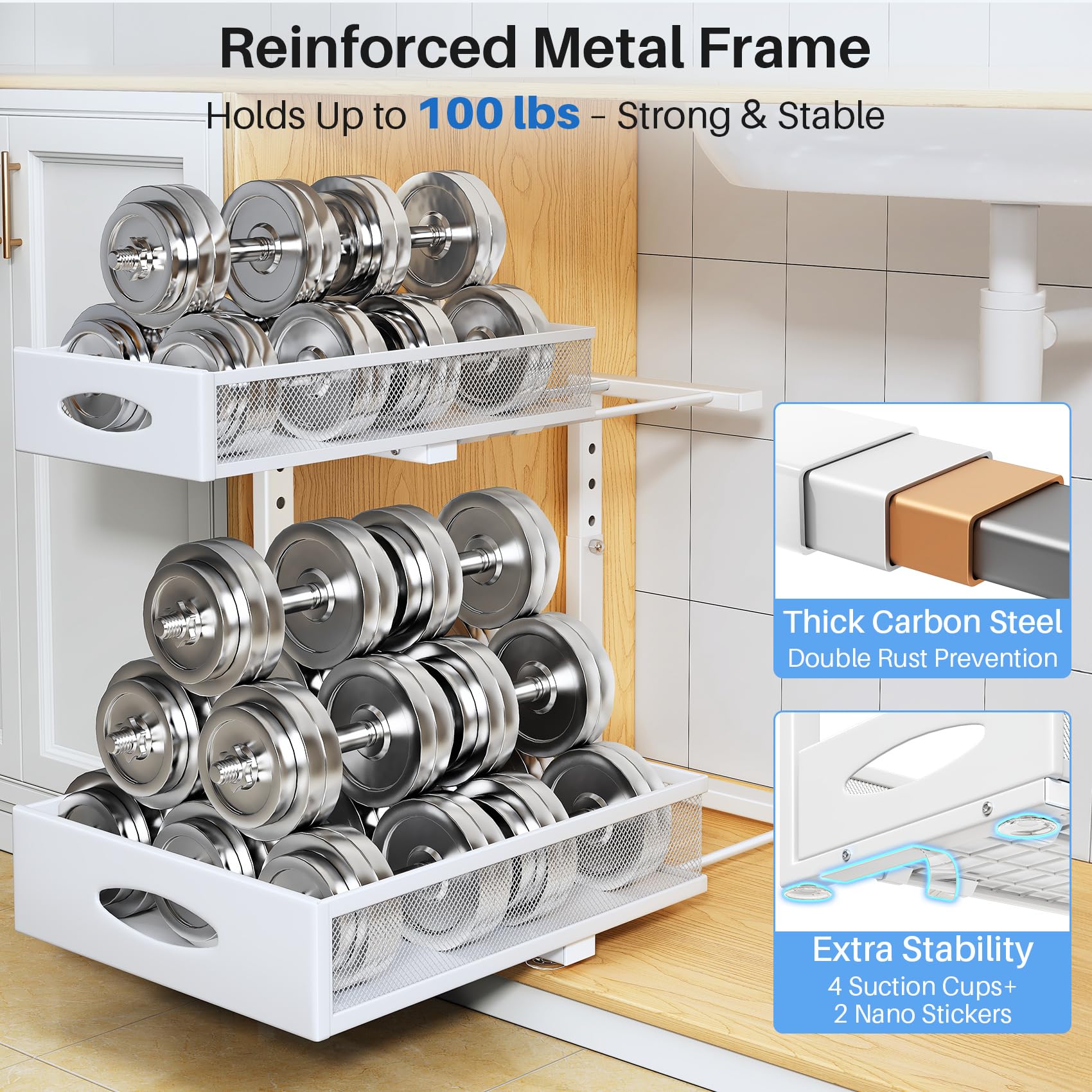 Under Sink Organizer (2 Count)