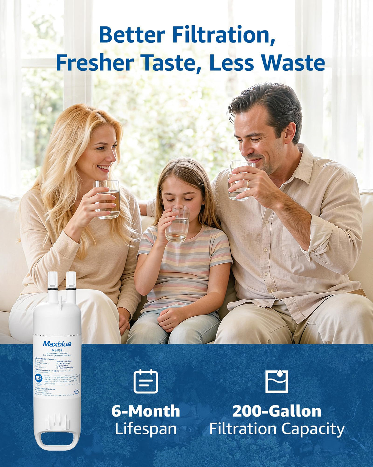 EDR1RXD1 Refrigerator Water Filter