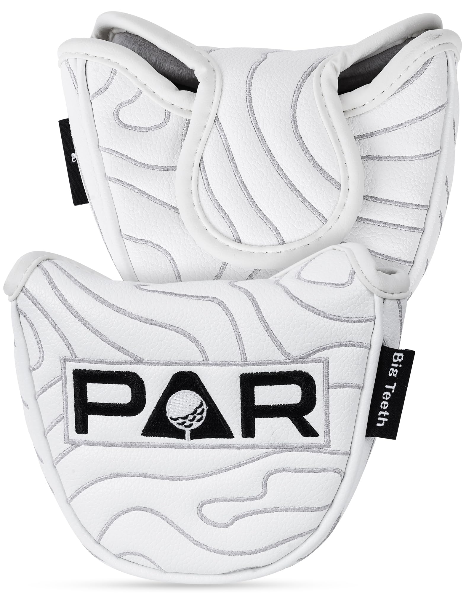 Golf Mallet Putter Cover Pure White Mallet Putter Headcover