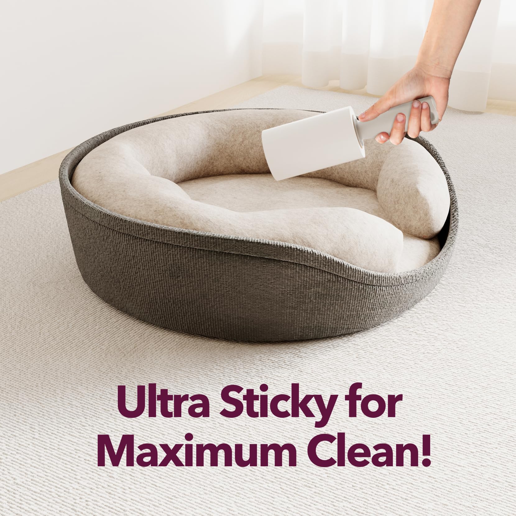 Lint Rollers for Pet Hair Extra Sticky (5 Count)
