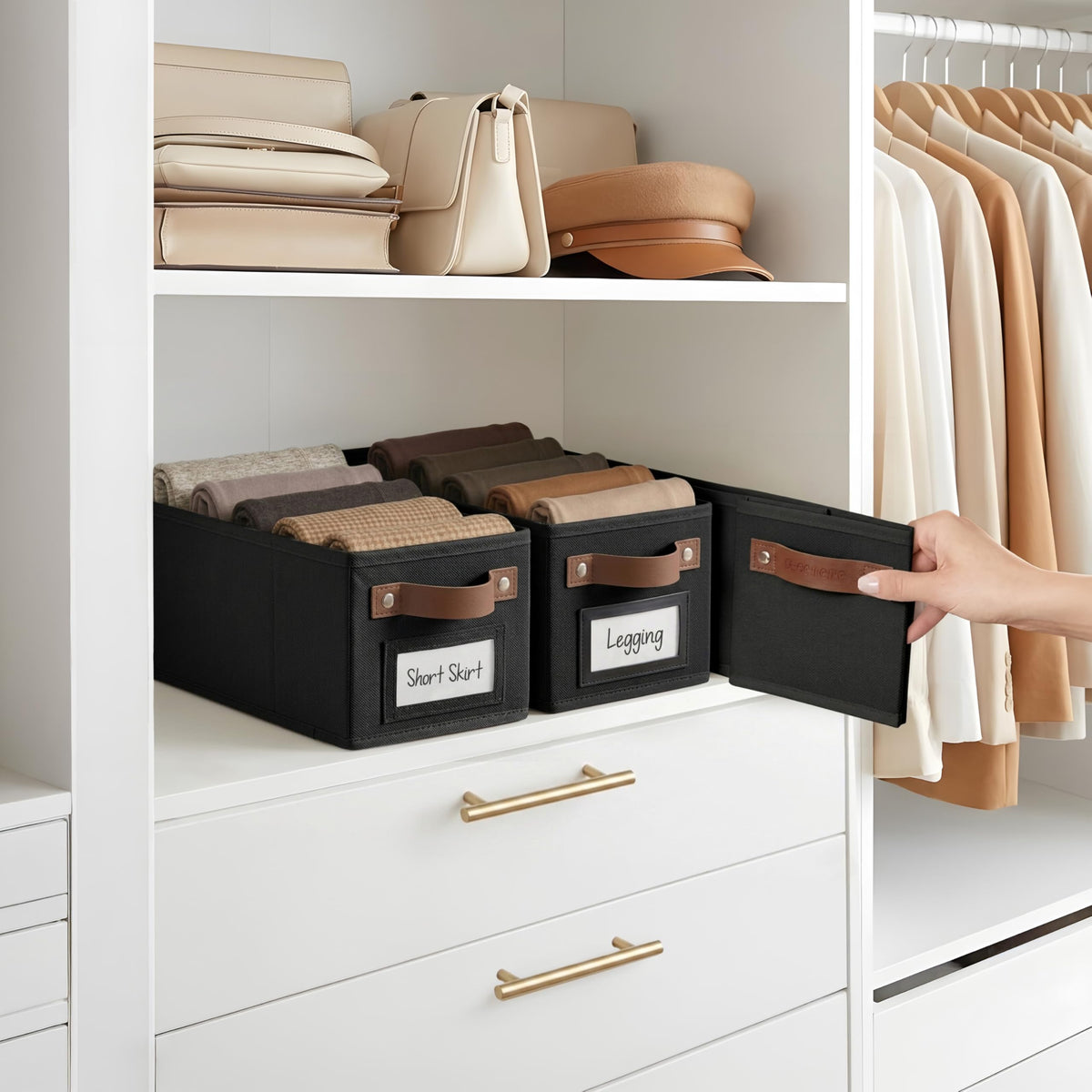 Narrow Storage Bins (4 Count)