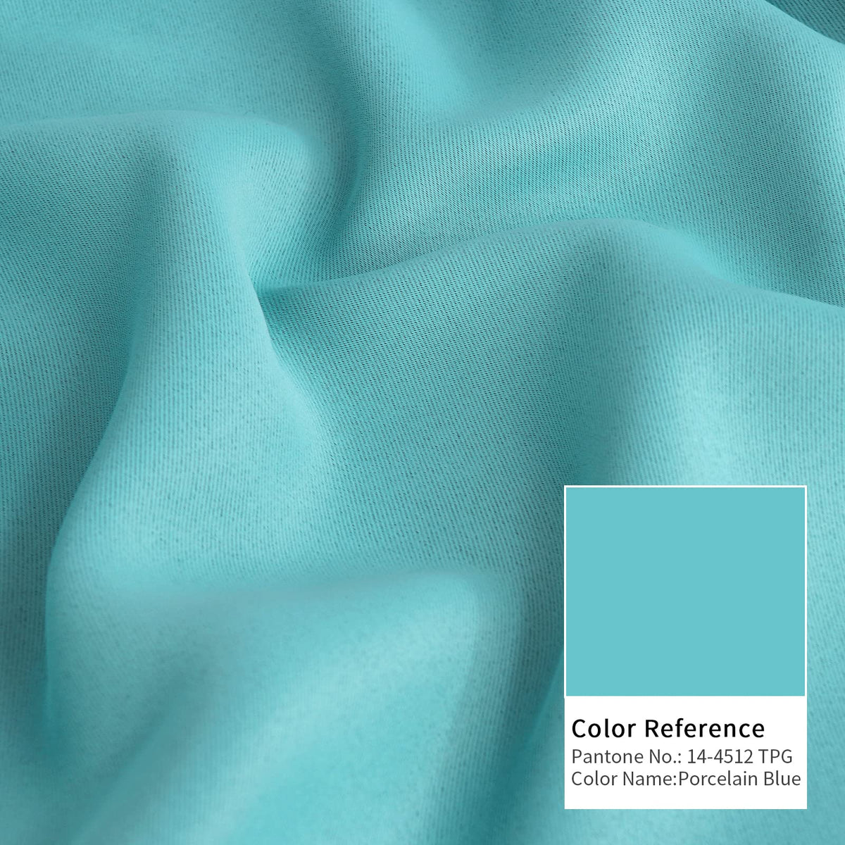 Aqua Curtains 63 Inch Length for Bedroom