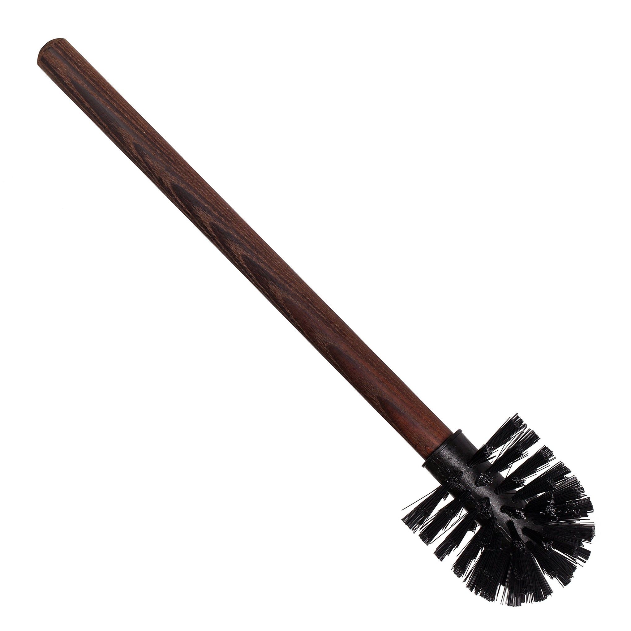 Nylon Toilet Brush with Dark Coated Metal Holder