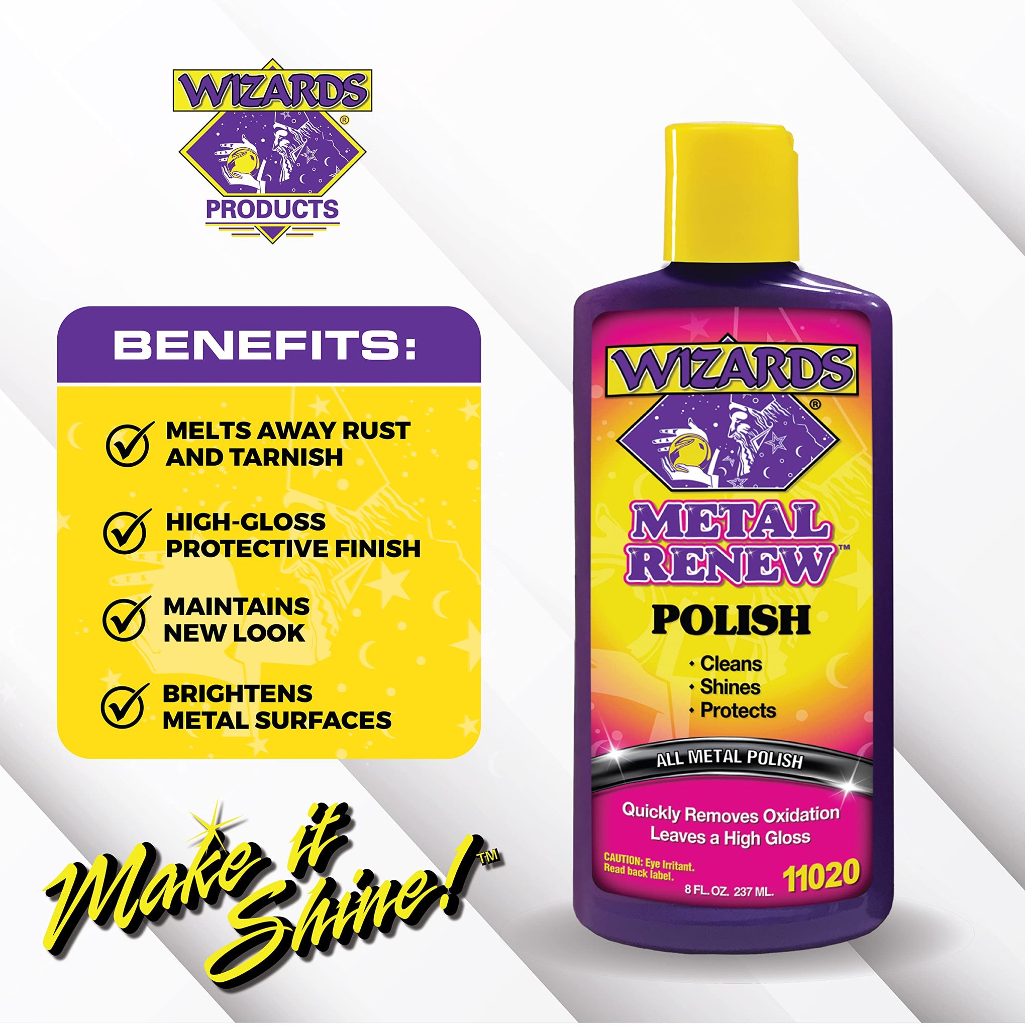 Metal Renew Cream Compound Polish for Cars (8 Fl Oz)