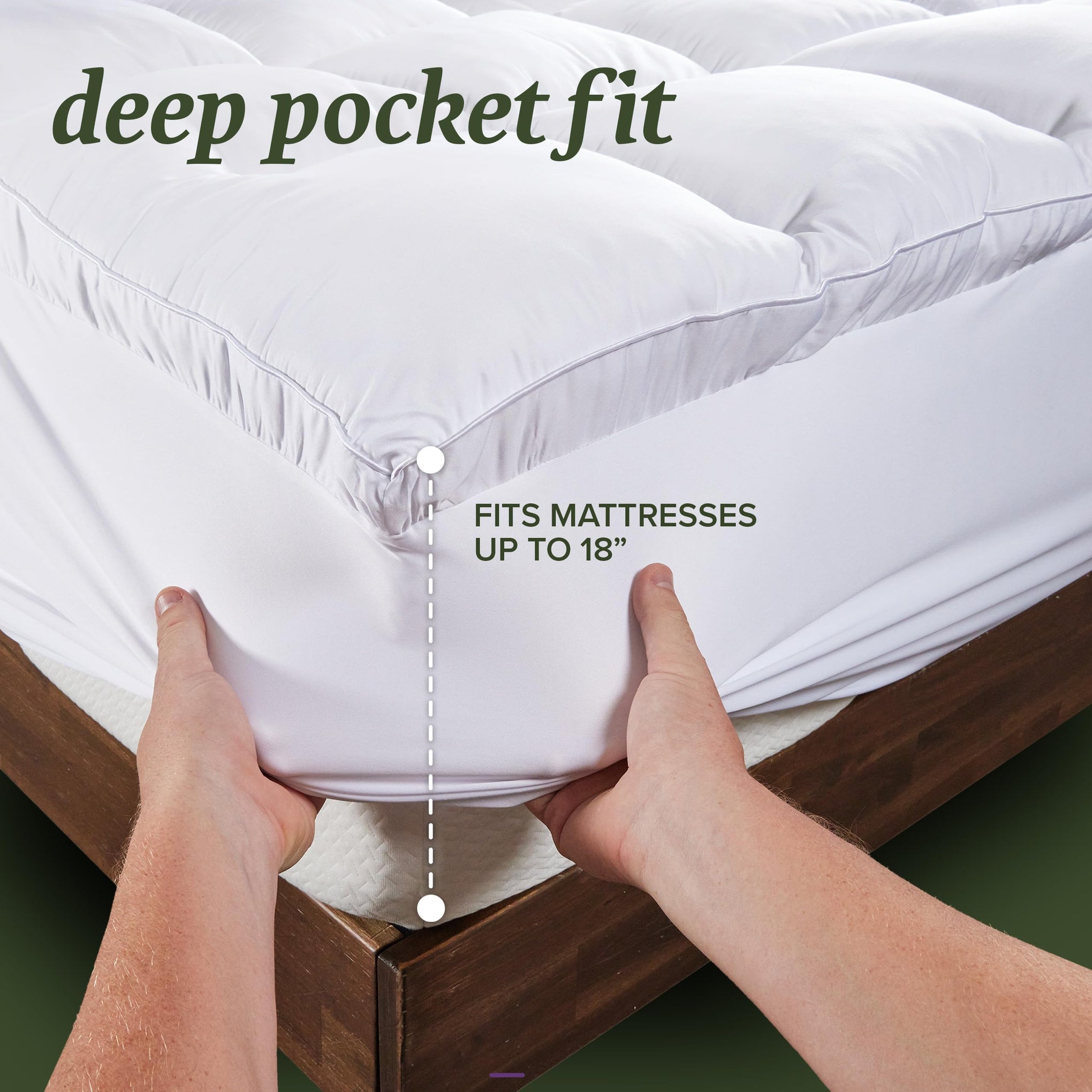 Full Size Hybrid Mattress Protector & Pad