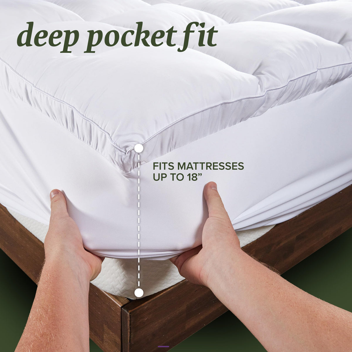 Twin XL Size Hybrid Mattress Protector & Pad