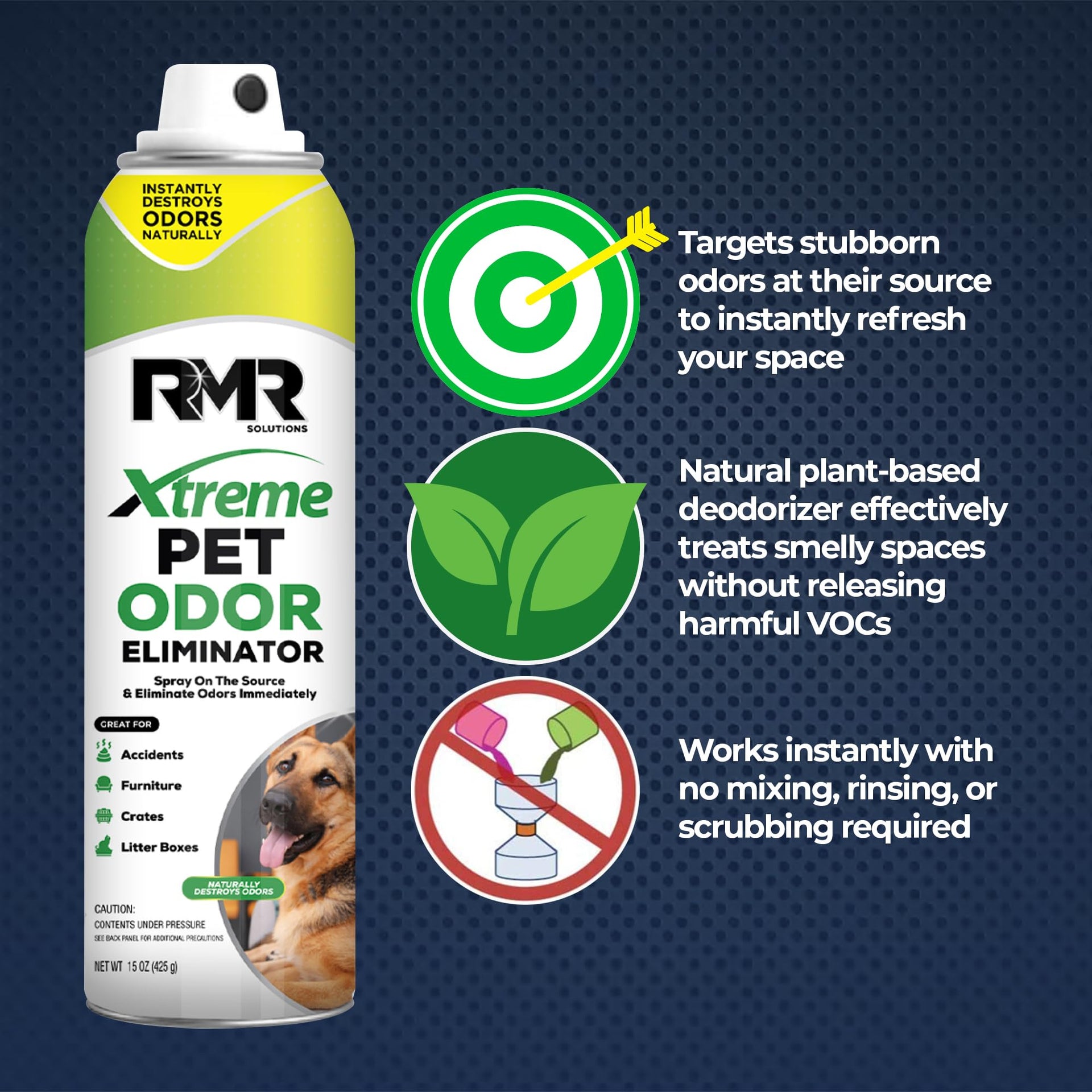 RMR Xtreme Pet Odor Eliminator Spray (15 Fl Oz)