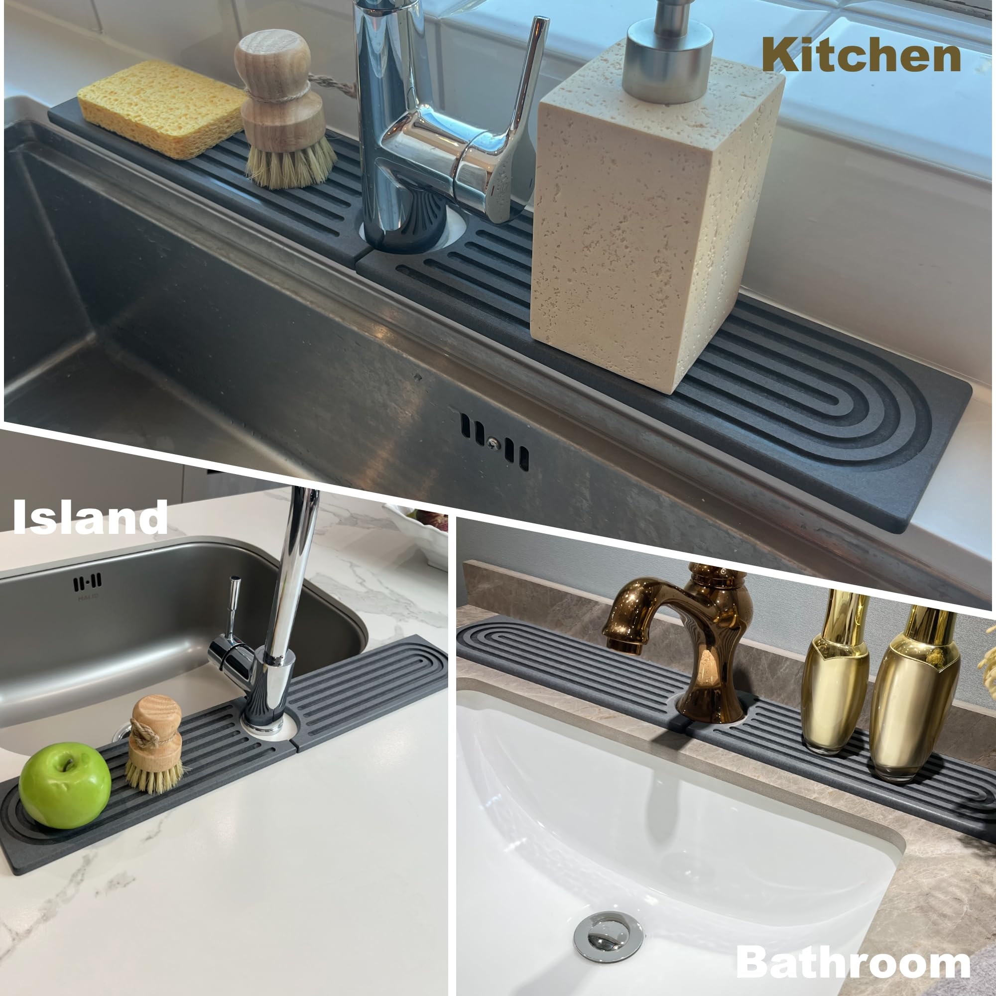 Faucet Mat for Kitchen Sink