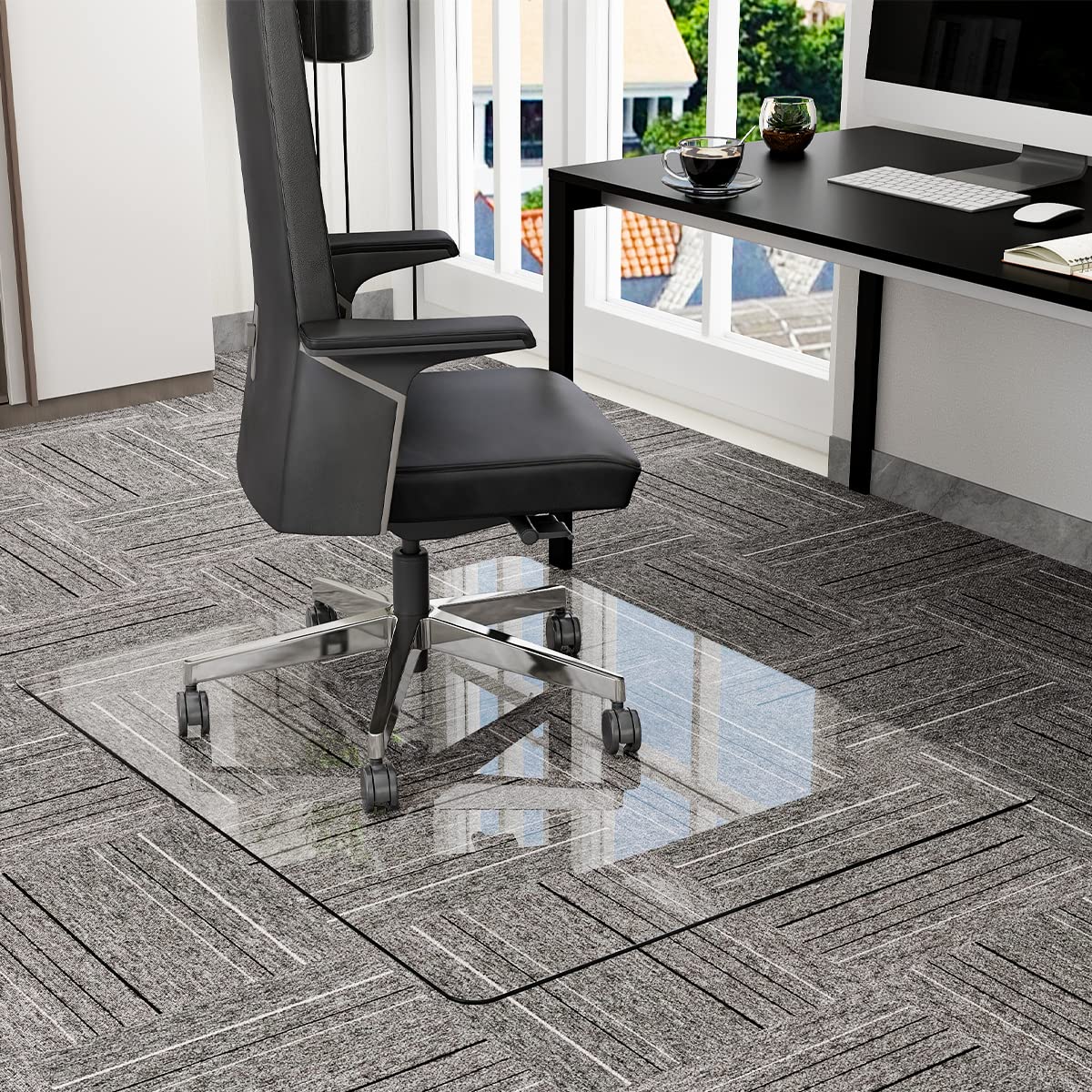 36" x 46" Office Chair Mat for Carpet