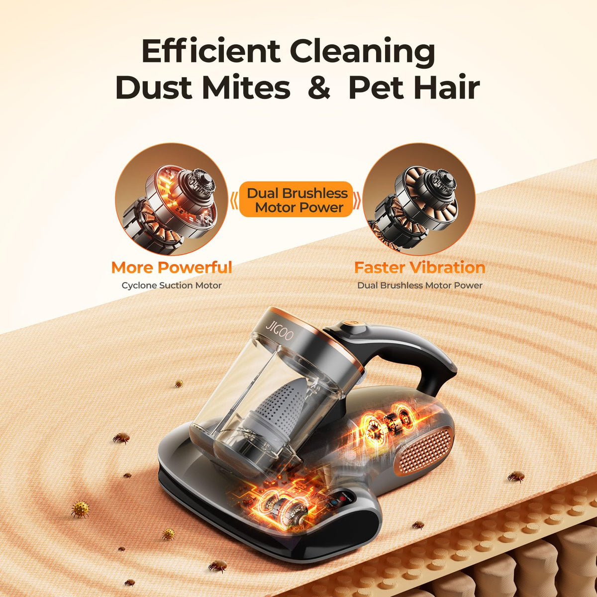 Mattress Vacuum Cleaner with UV