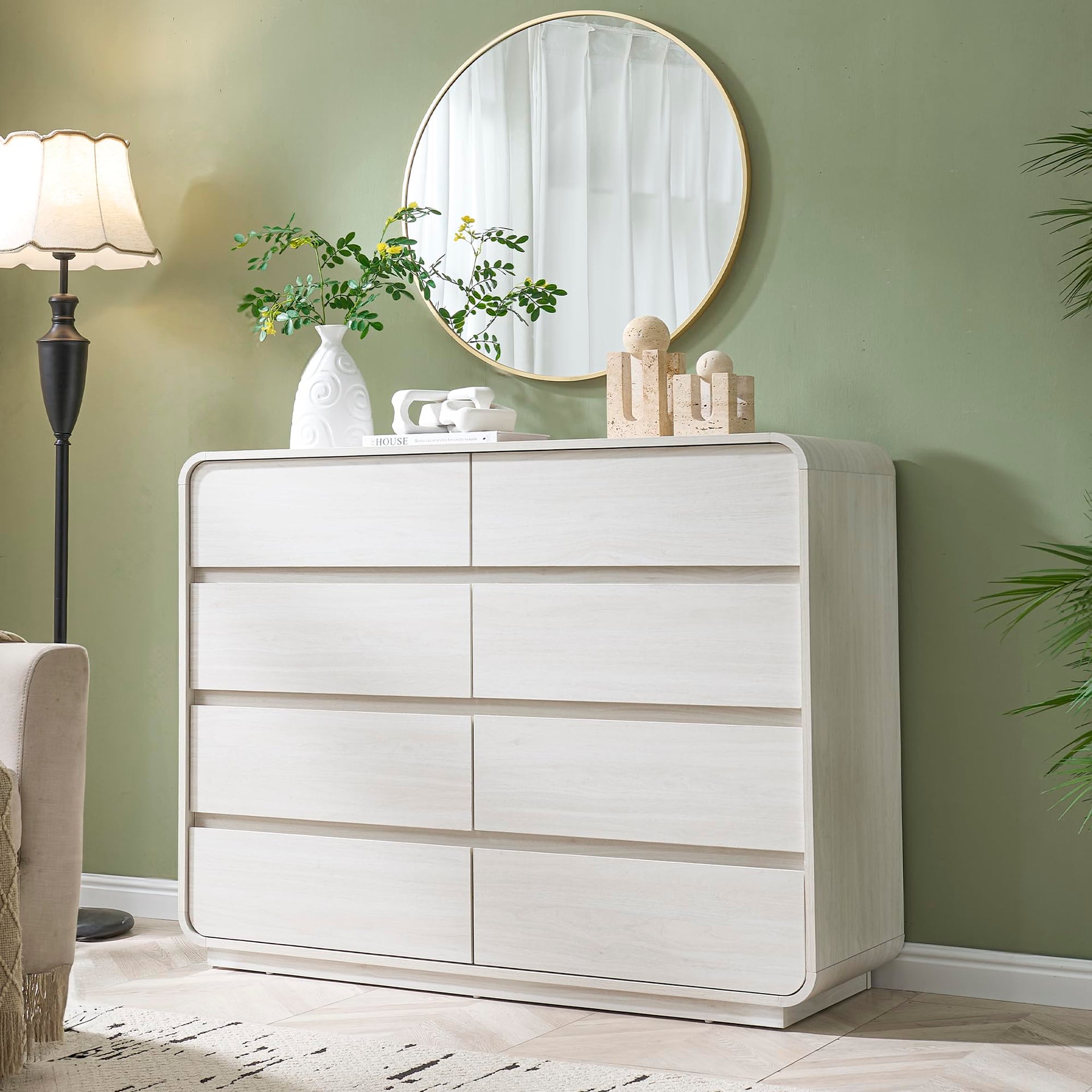 47’’ Wide Dresser with 8 Drawers