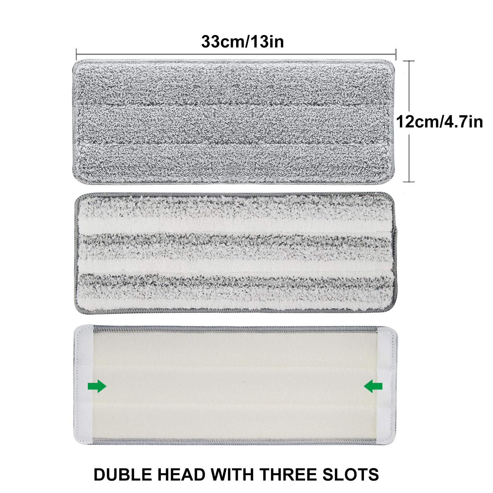Flat Mop Pads (5 Count)