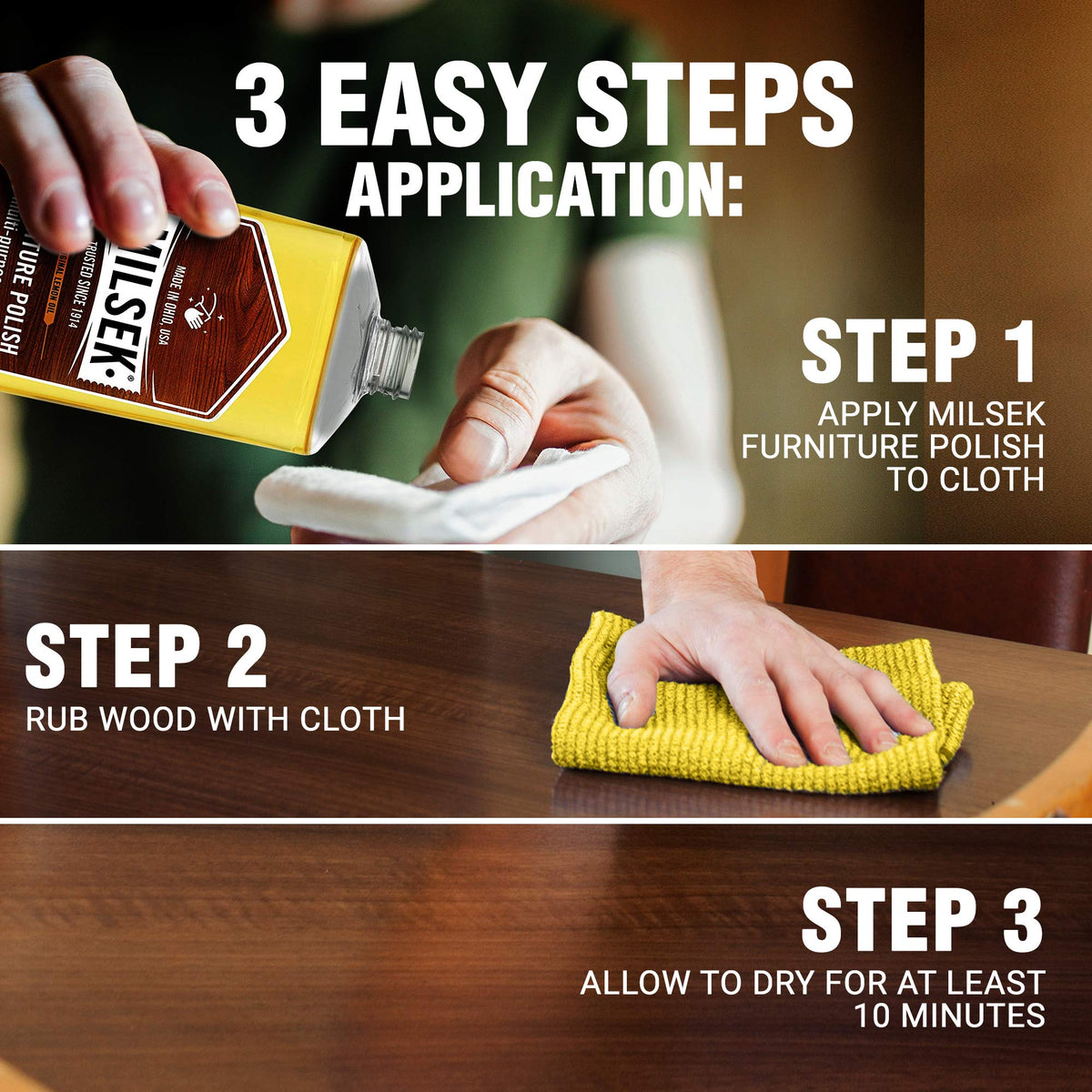 Furniture Polish and Wood Cleaner with Lemon Oil (192 Fl Oz)