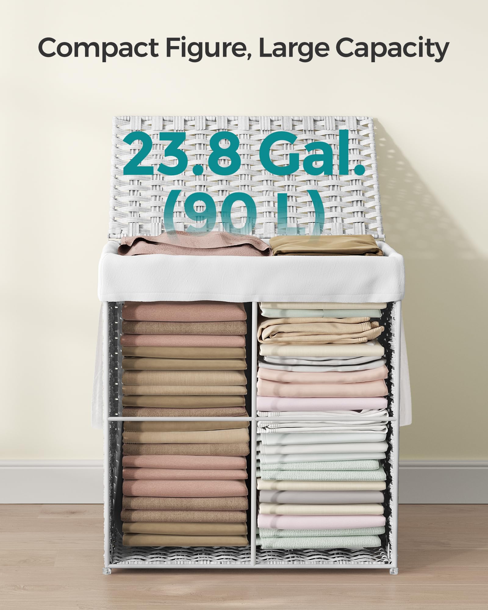 Laundry Hamper with Lid