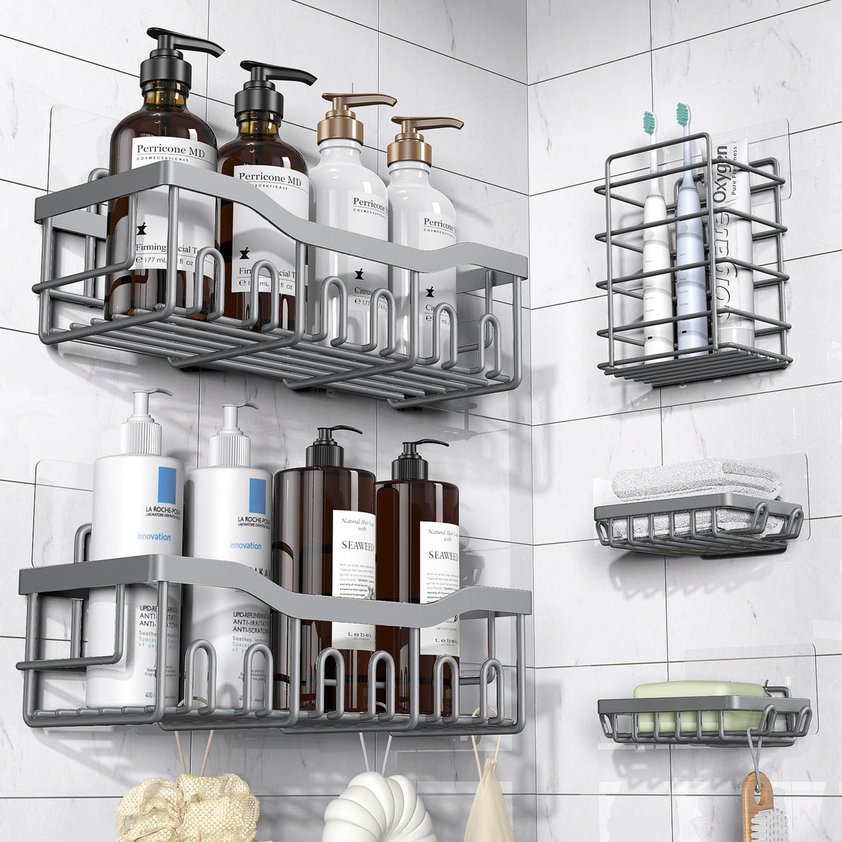 Shower Caddy 5 Pack