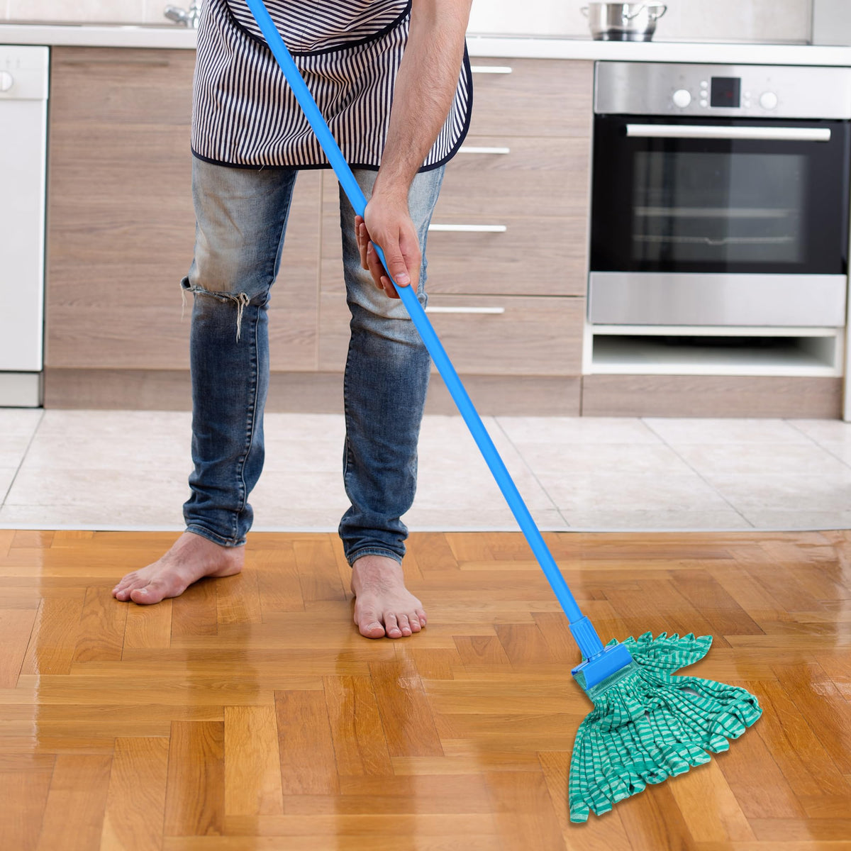 2 Pack Large Microfiber Tube Mop Heads (2 Count)