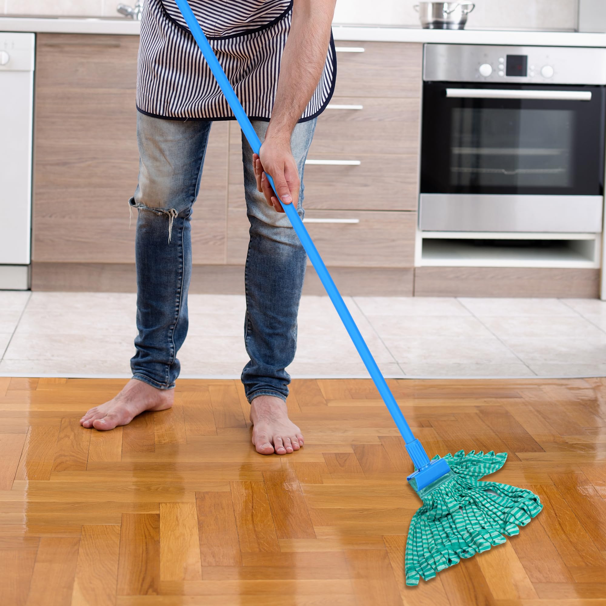 2 Pack Large Microfiber Tube Mop Heads (2 Count)