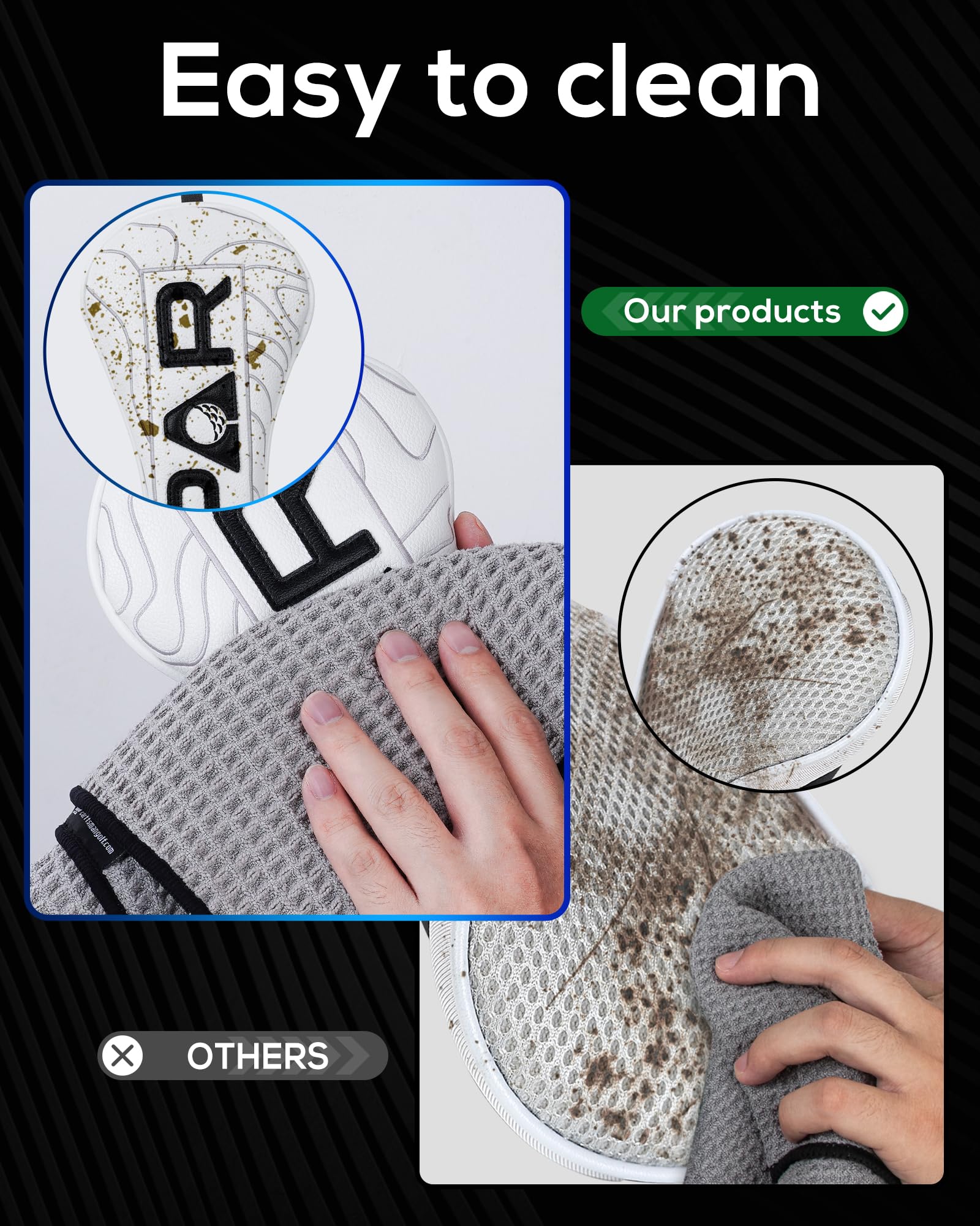 Topographic Edition Golf Club Head Covers