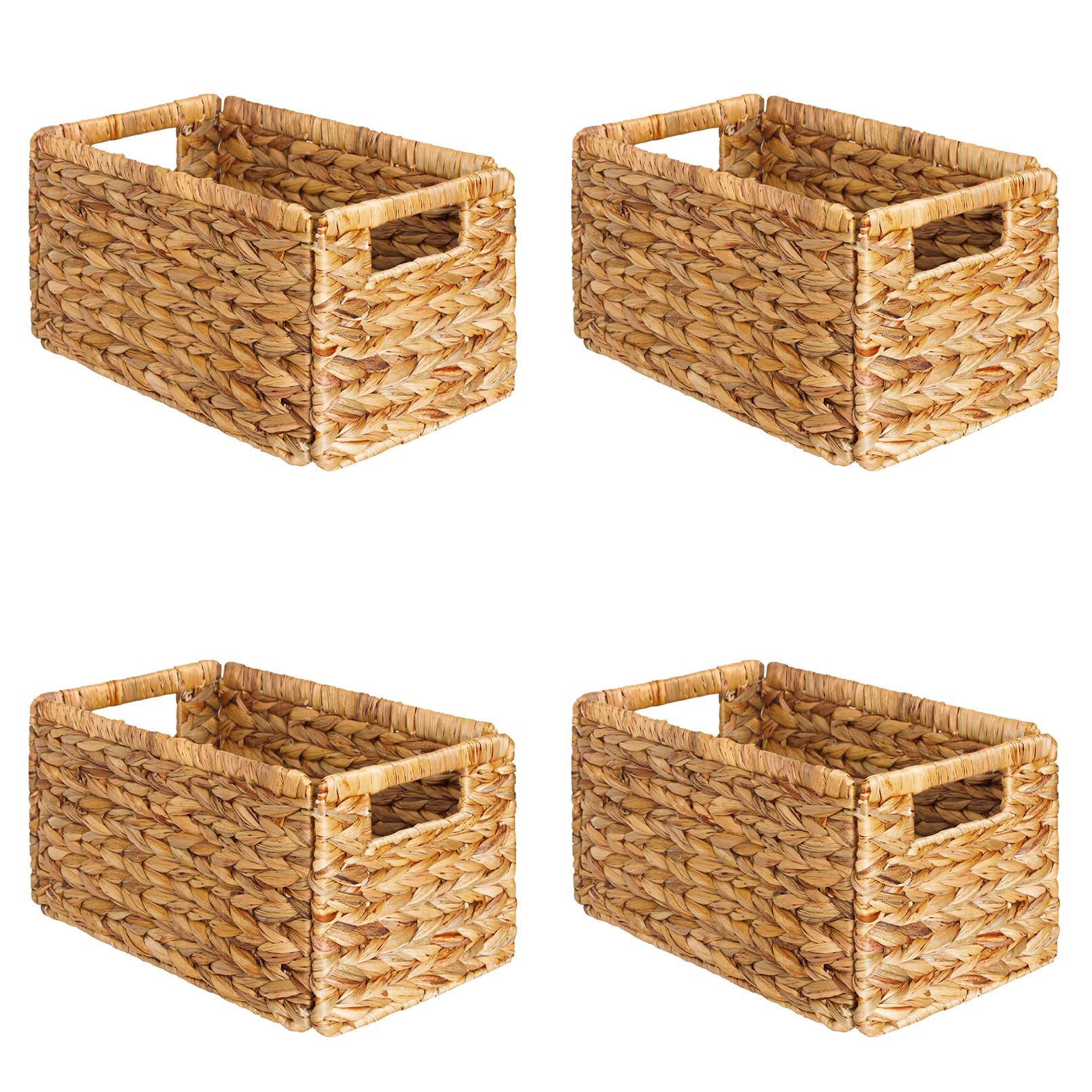 4 Pack Wicker Basket (4 Count)