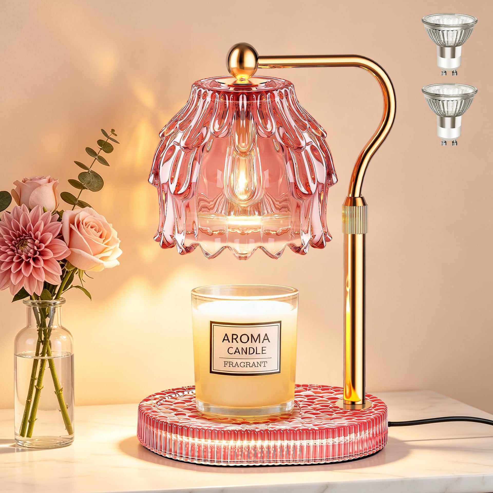 Candle Warmer Lamp with Timer Dimmer