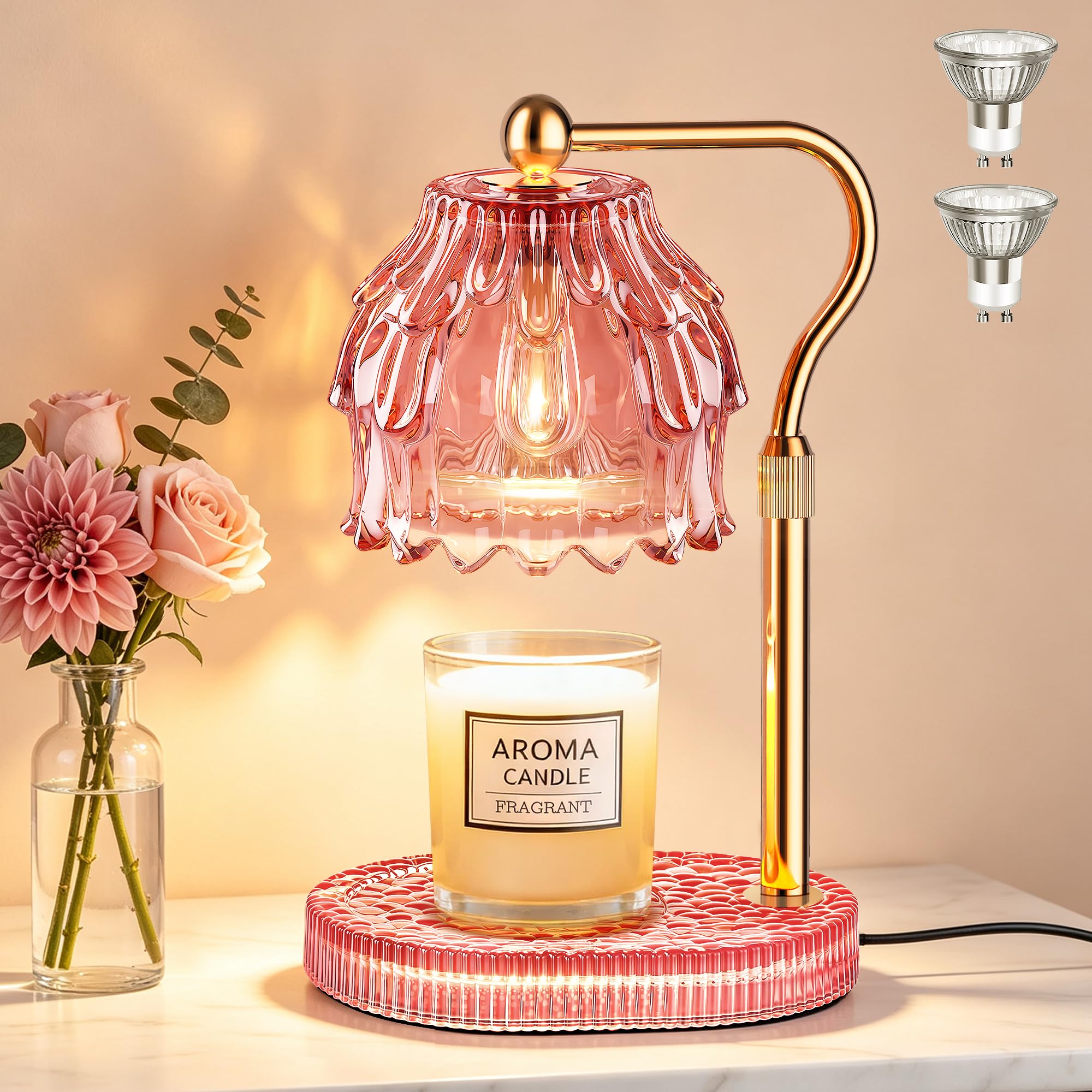 Candle Warmer Lamp with Timer Dimmer