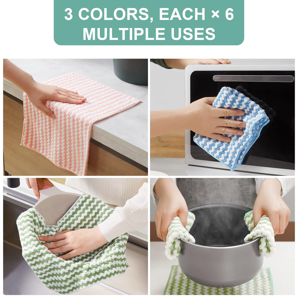 Microfiber Cleaning Cloth (5 Count)
