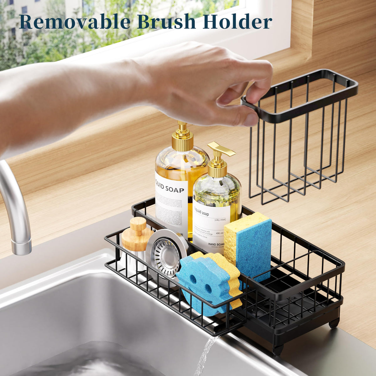 Sponge Holder for Kitchen Sink