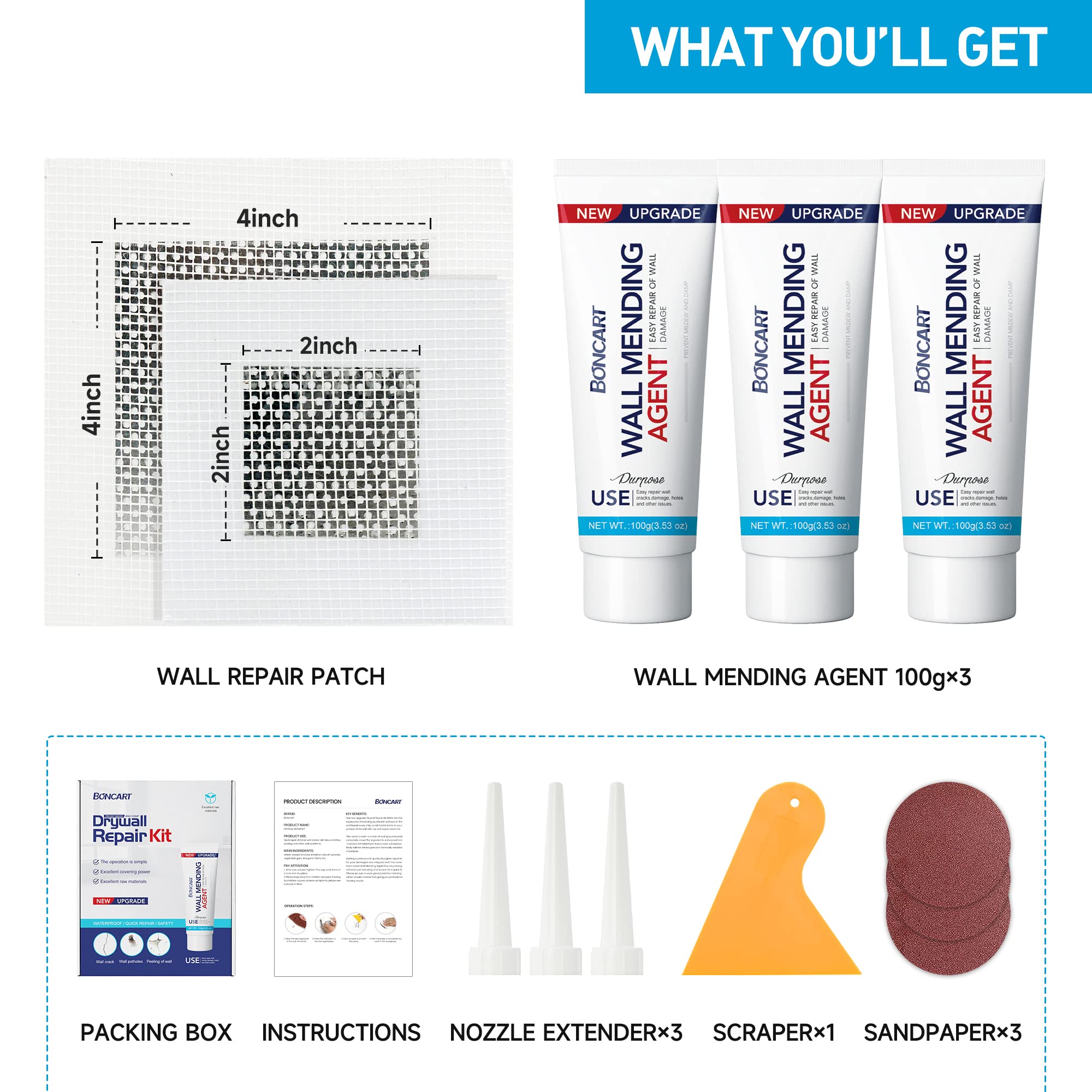 Spackle Wall Repair Kit
