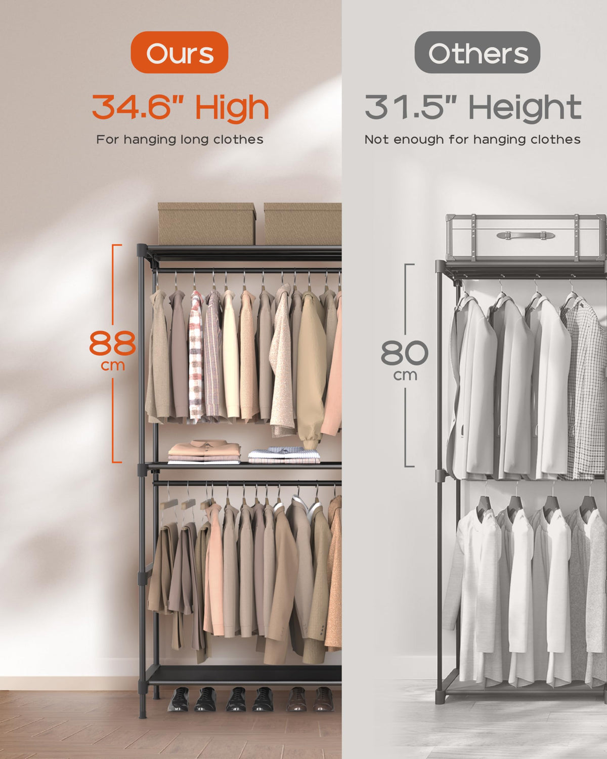 Clothes Rack Portable Closet