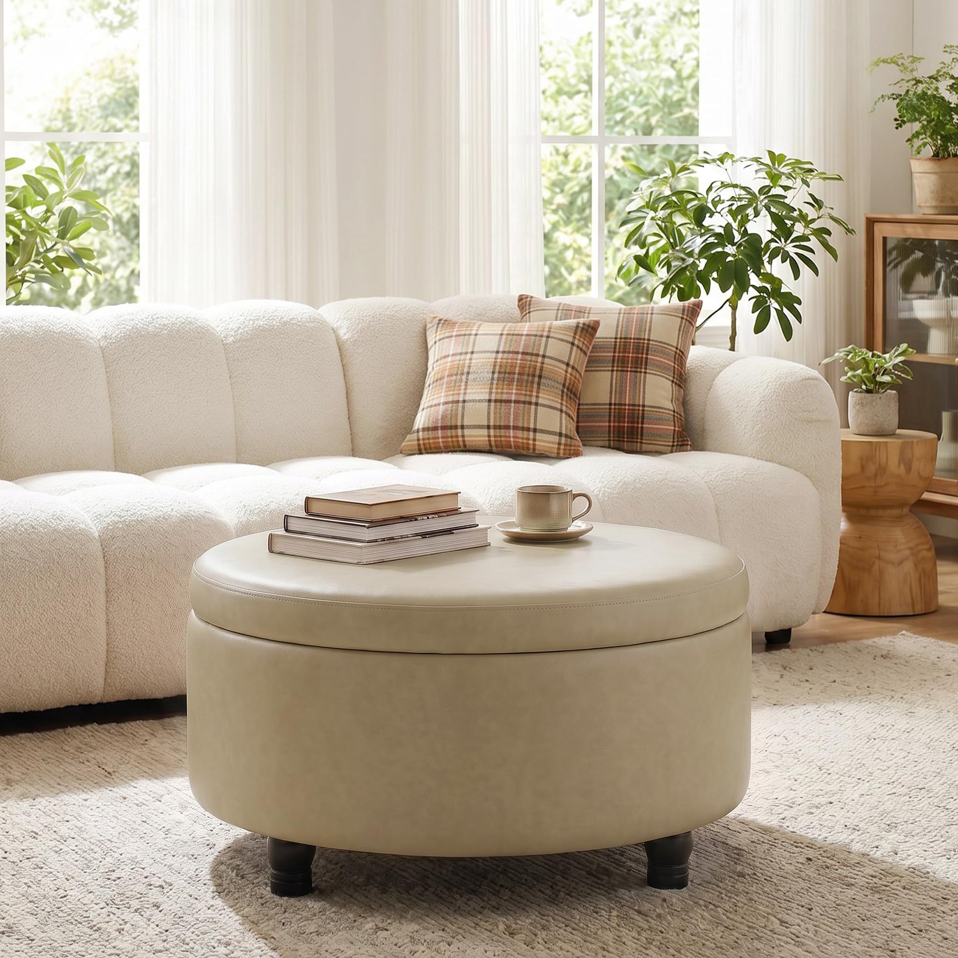 30 Inch Round Ottoman