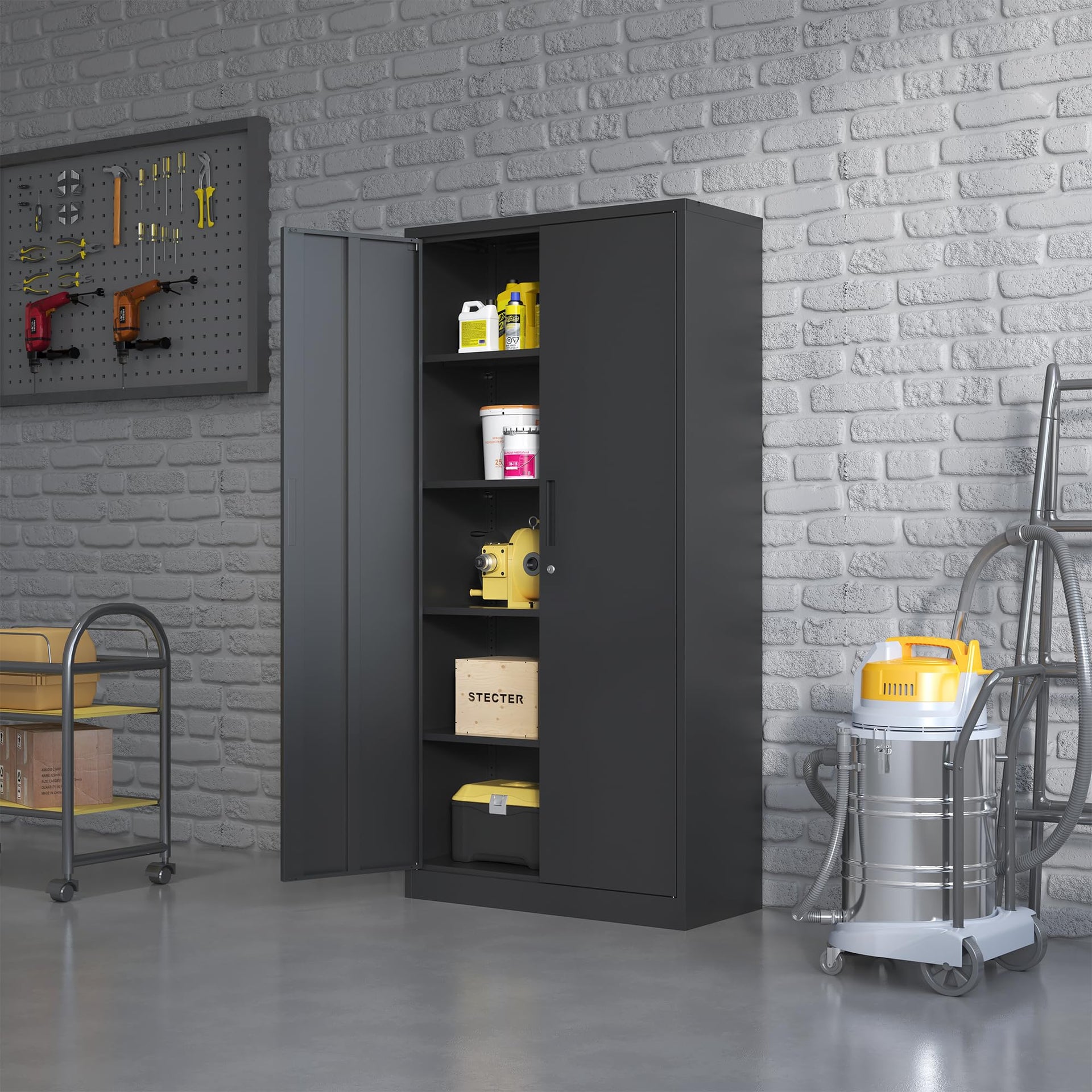 Metal Storage Cabinet for Garage