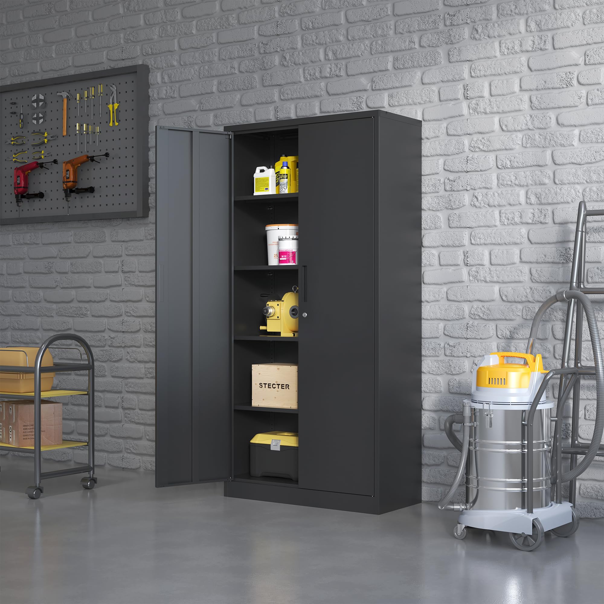 Metal Storage Cabinet for Garage