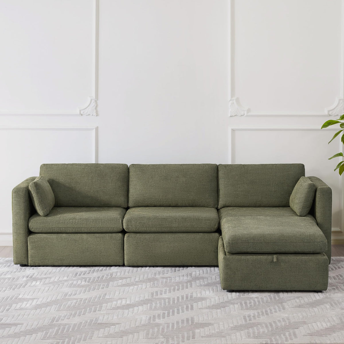 112" Modular Sectional Sofa