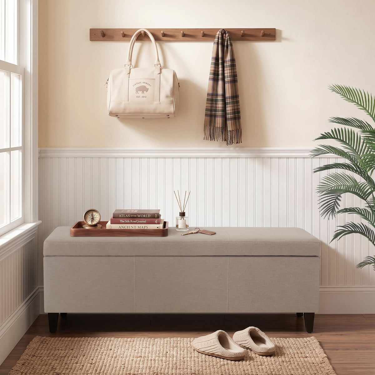 Storage Ottoman Bench