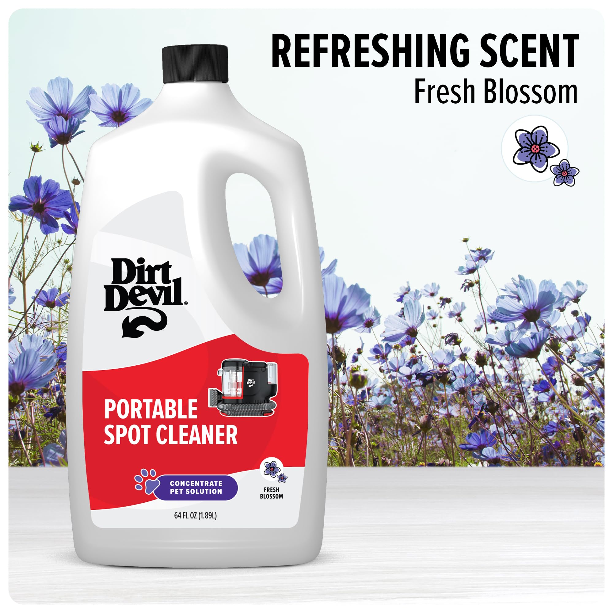Pet Portable Spot Cleaner Solution (64 Fl Oz)