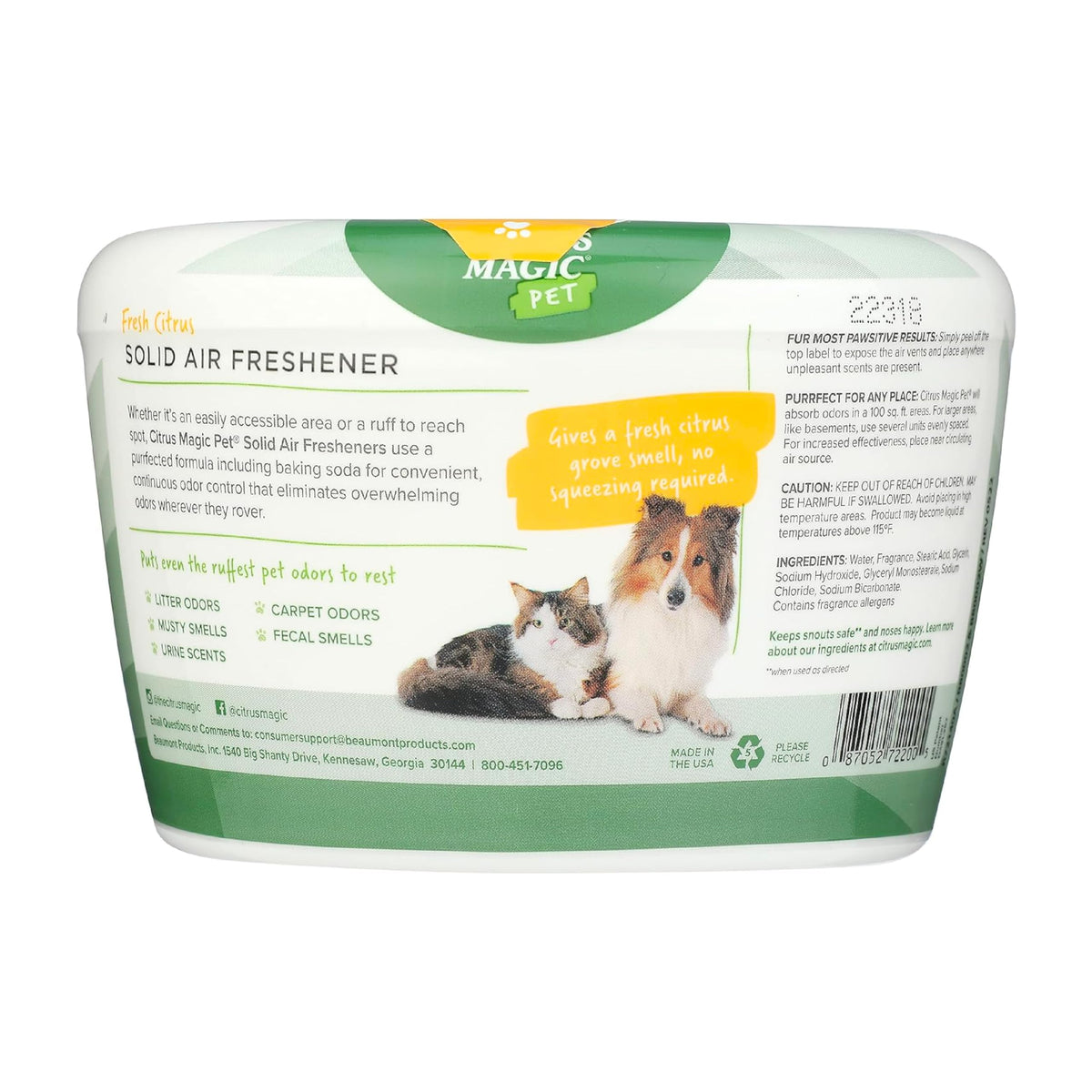 Pet Solid Air Fresheners (40 Ounce)