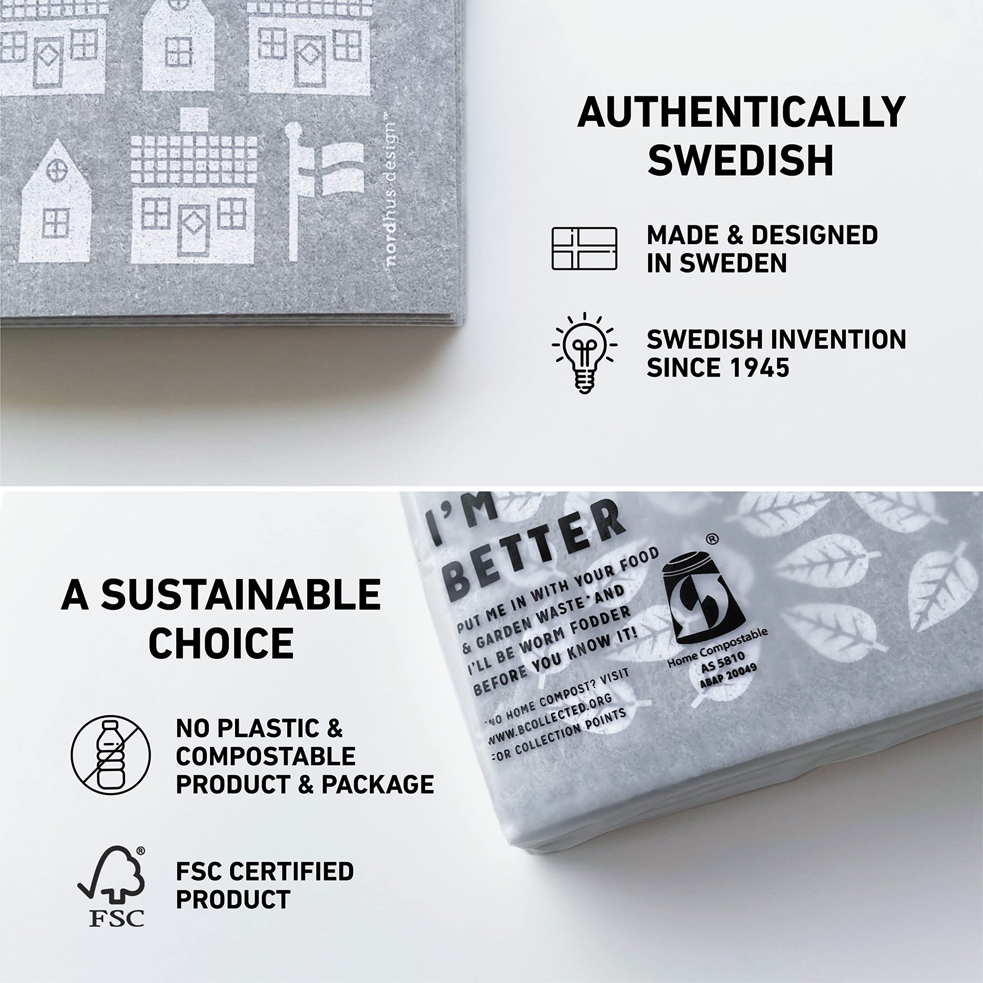 Swedish Dishcloths (10 Count)