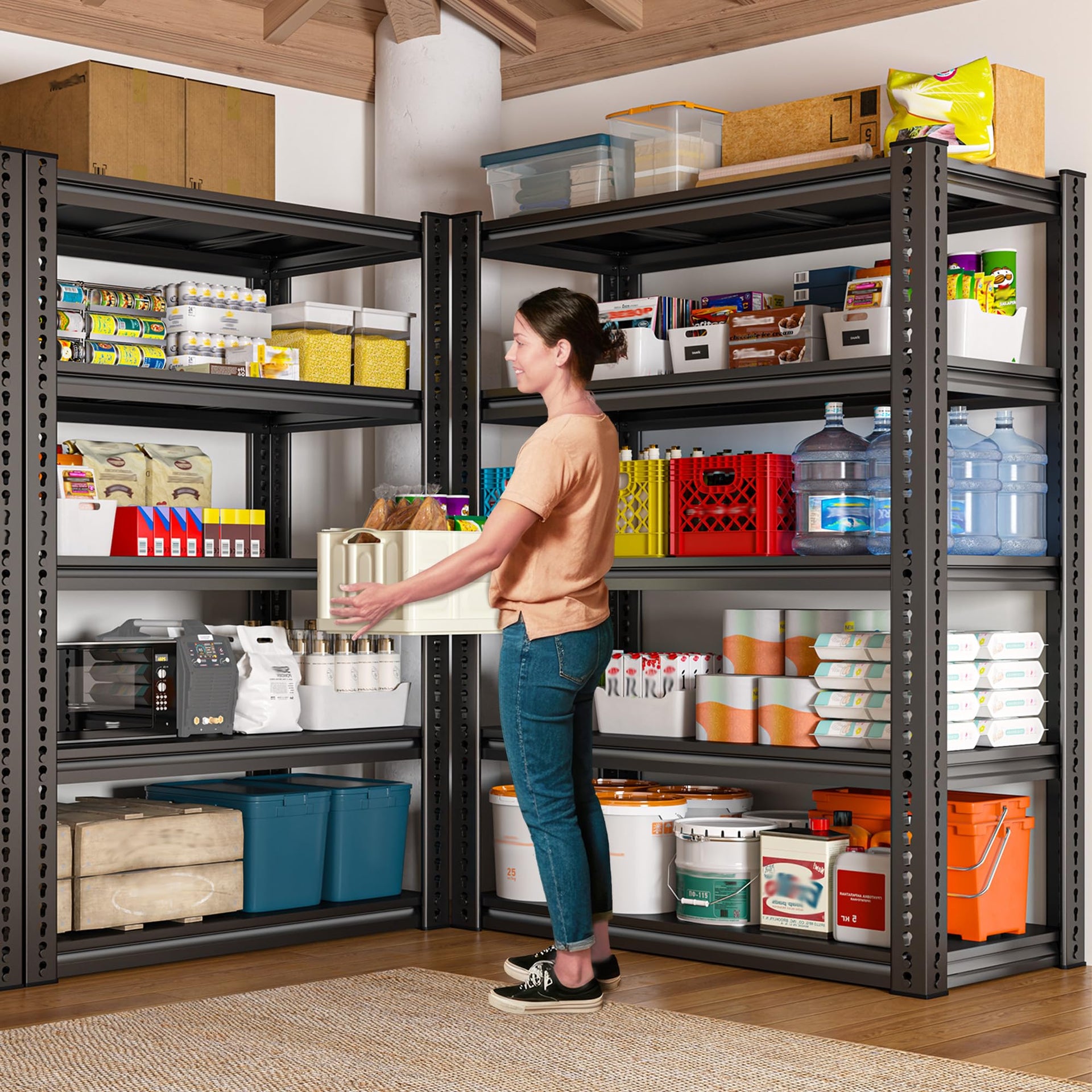 Garage Shelving Load 2000 LBS