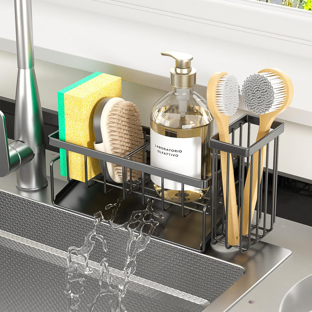 Sponge Holder & Sink Caddy Organizer