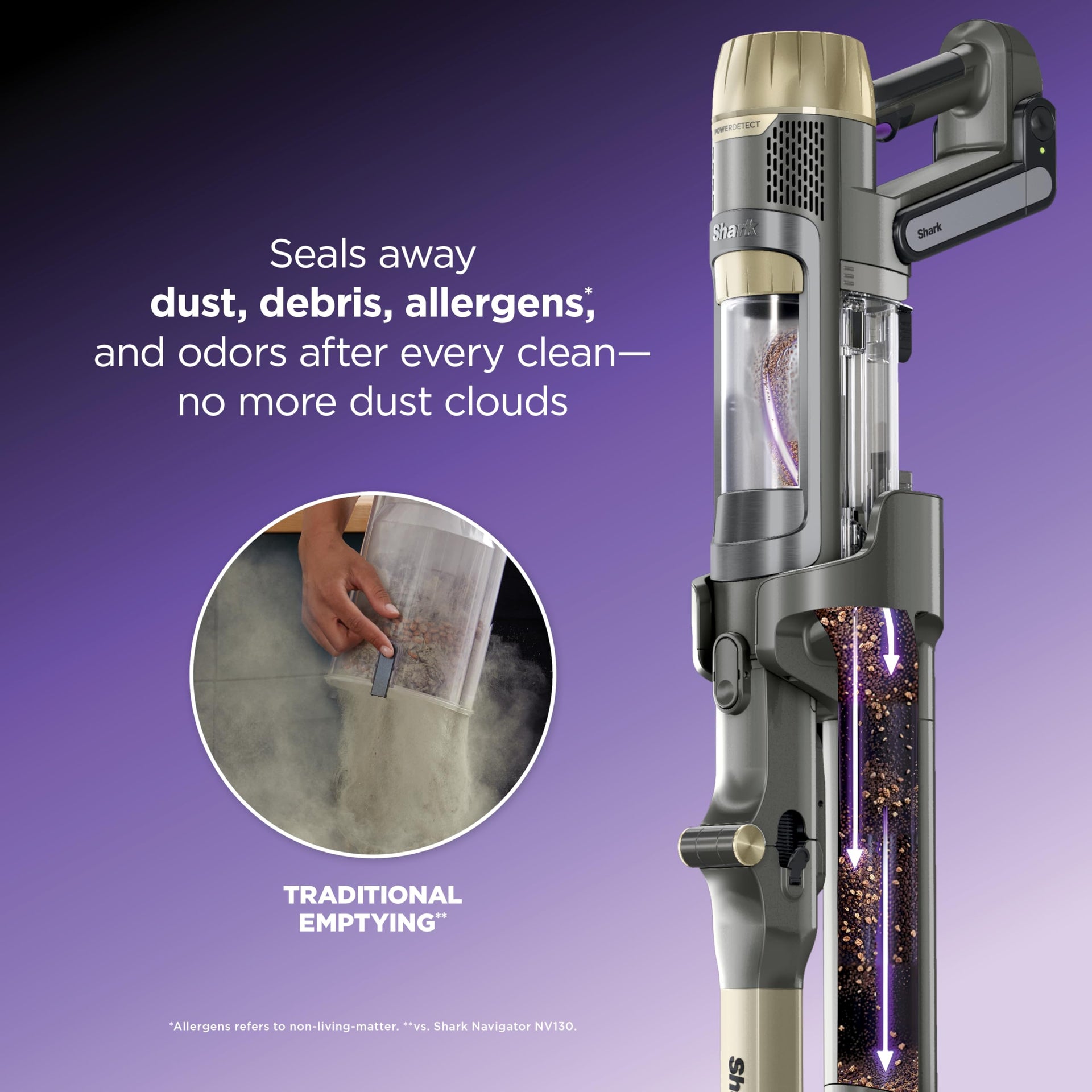 PowerDetect Pet Plus Clean & Empty Cordless Stick Vacuum