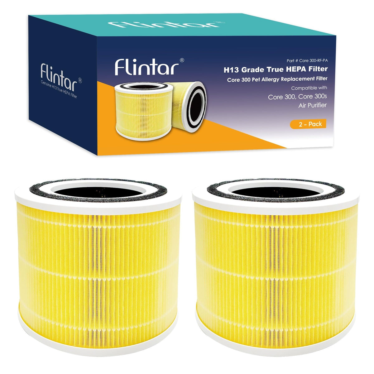 Core 300 Pet Allergy Replacement Filters (2 Count)