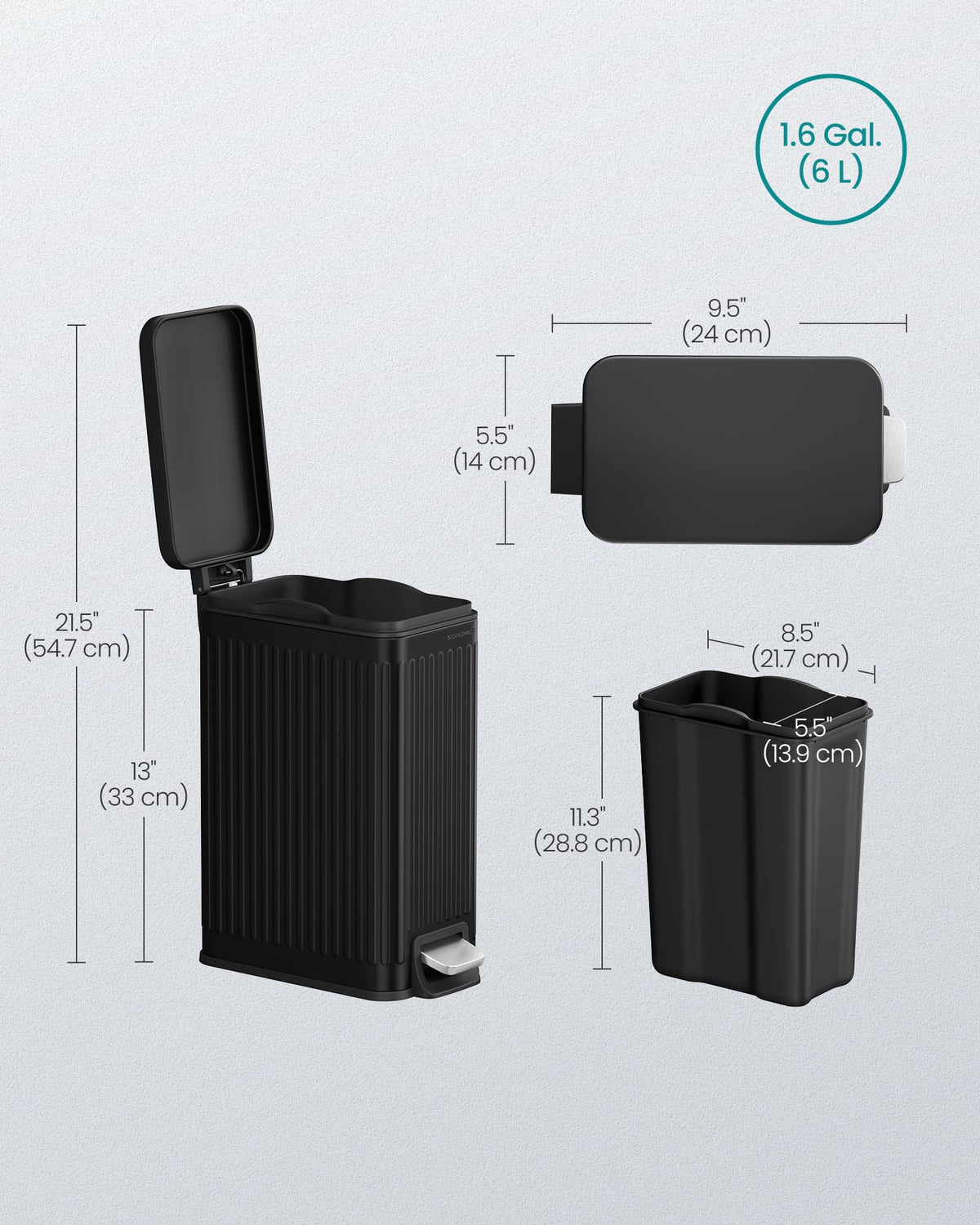 Bathroom Trash Can