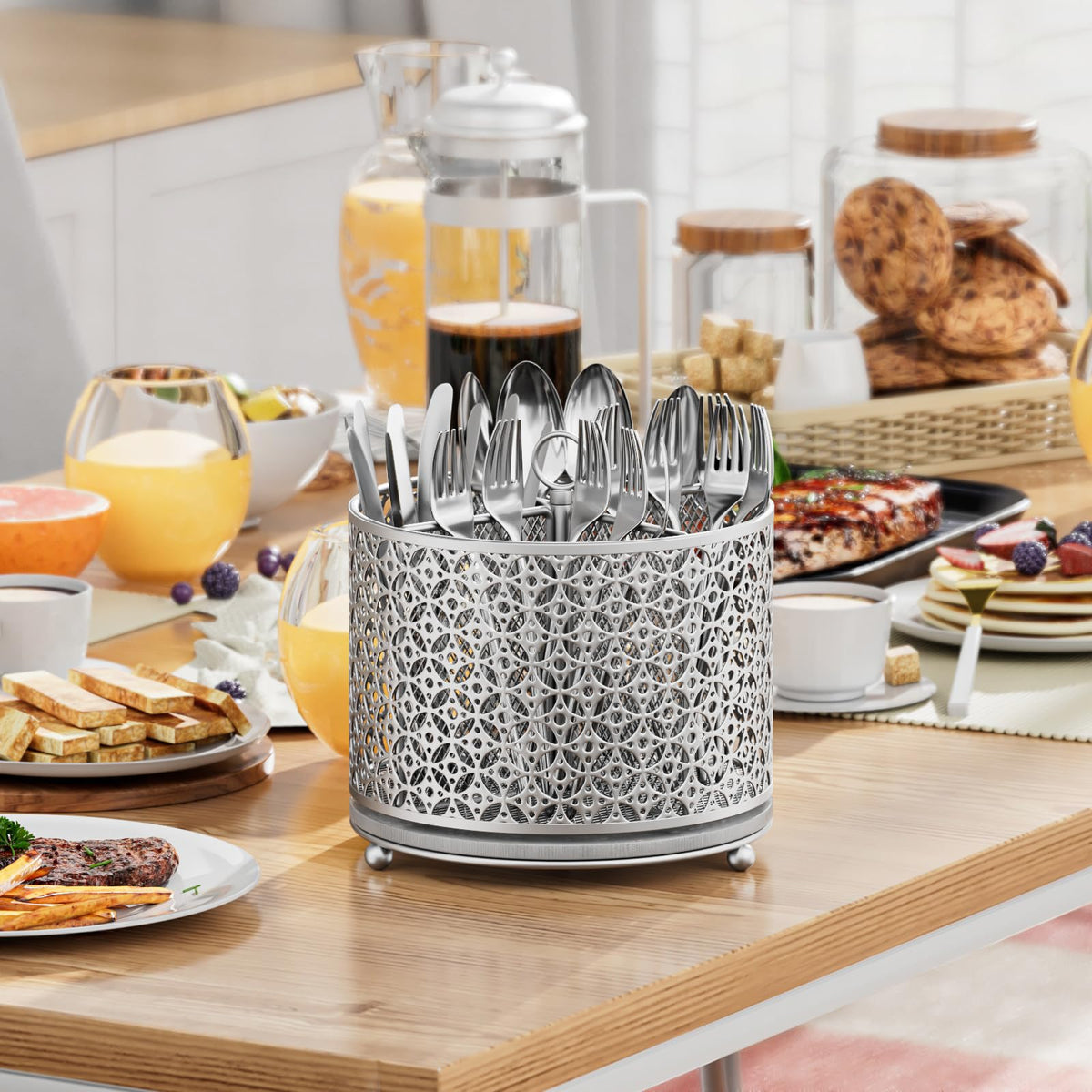 360° Rotating Kitchen Utensil Holder