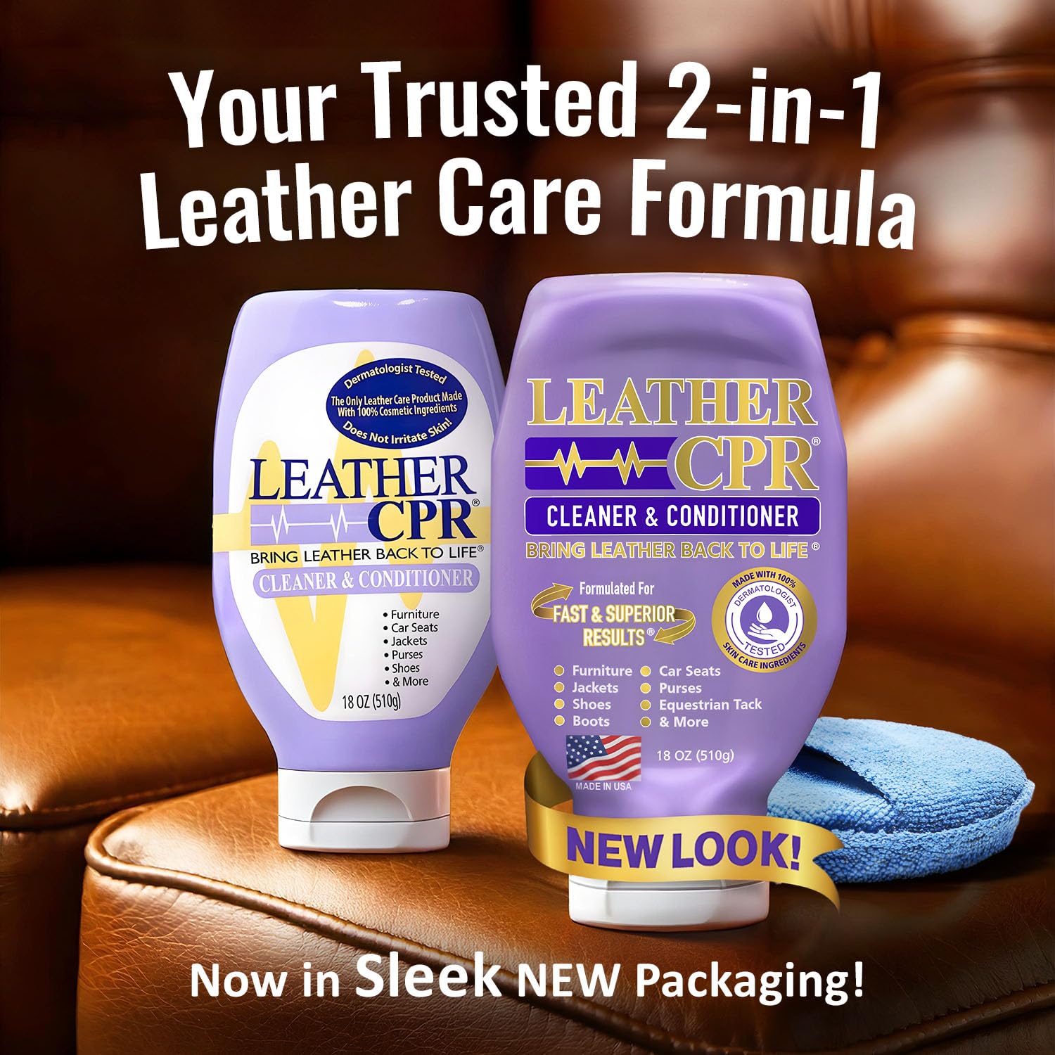 Cleaner and Conditioner 18oz. Bring Leather Back To Life on Furniture (18 Ounce)
