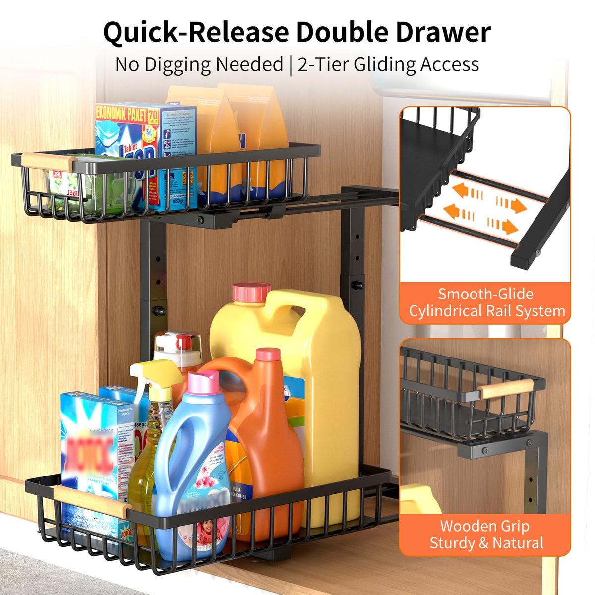 Under Sink Organizer (2 Count)